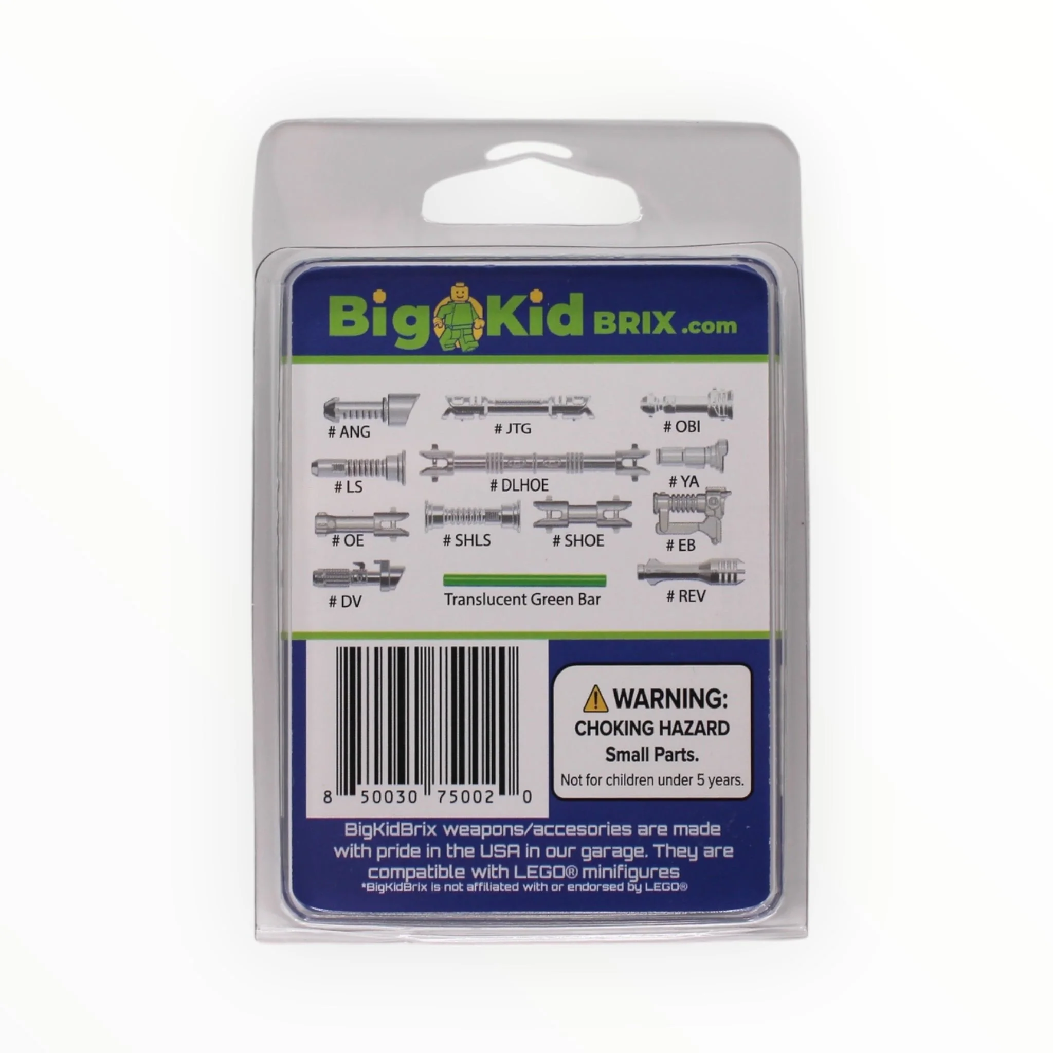 BigKidBrix Lightsabers Space Hero Hilts - Metallic - Image 2
