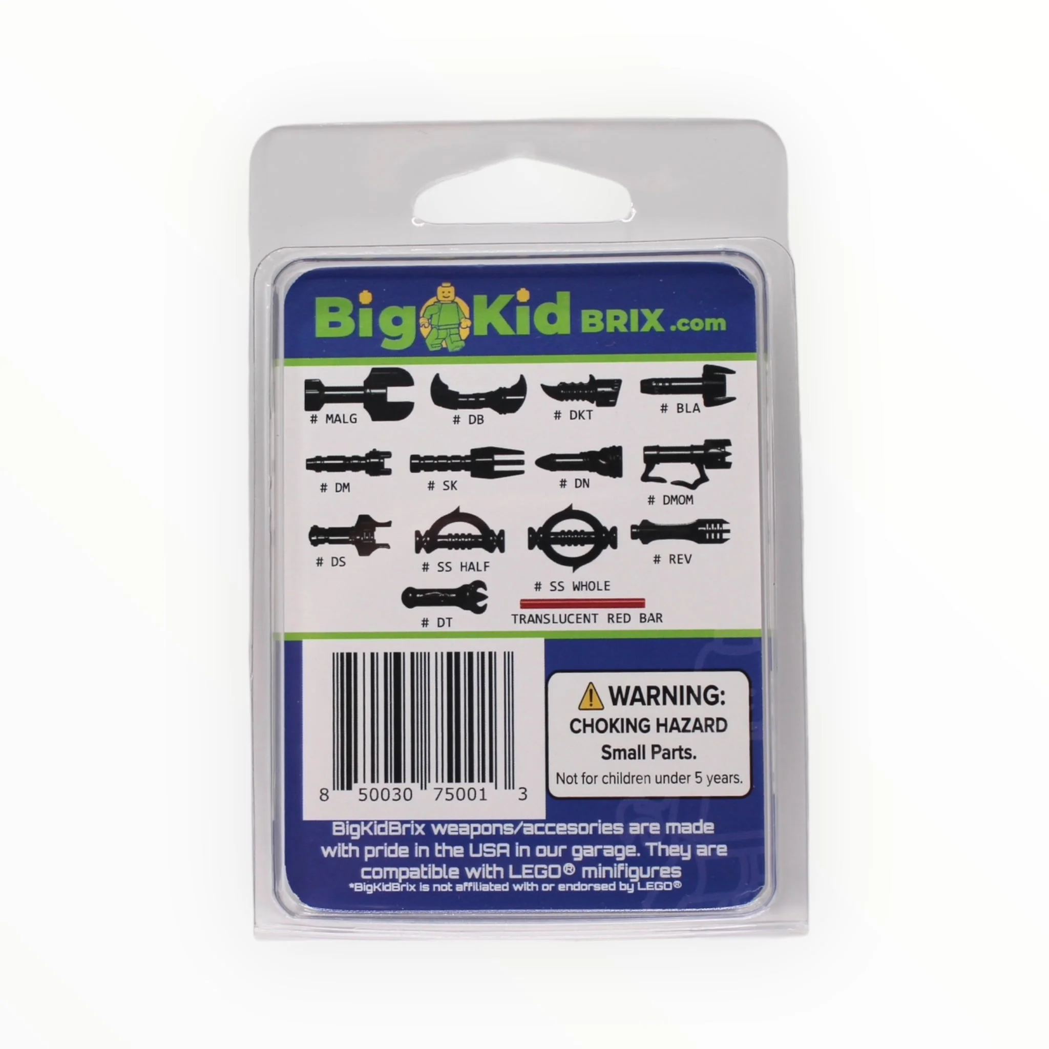 BigKidBrix Lightsabers Space Villain Hilts - Black - Image 2