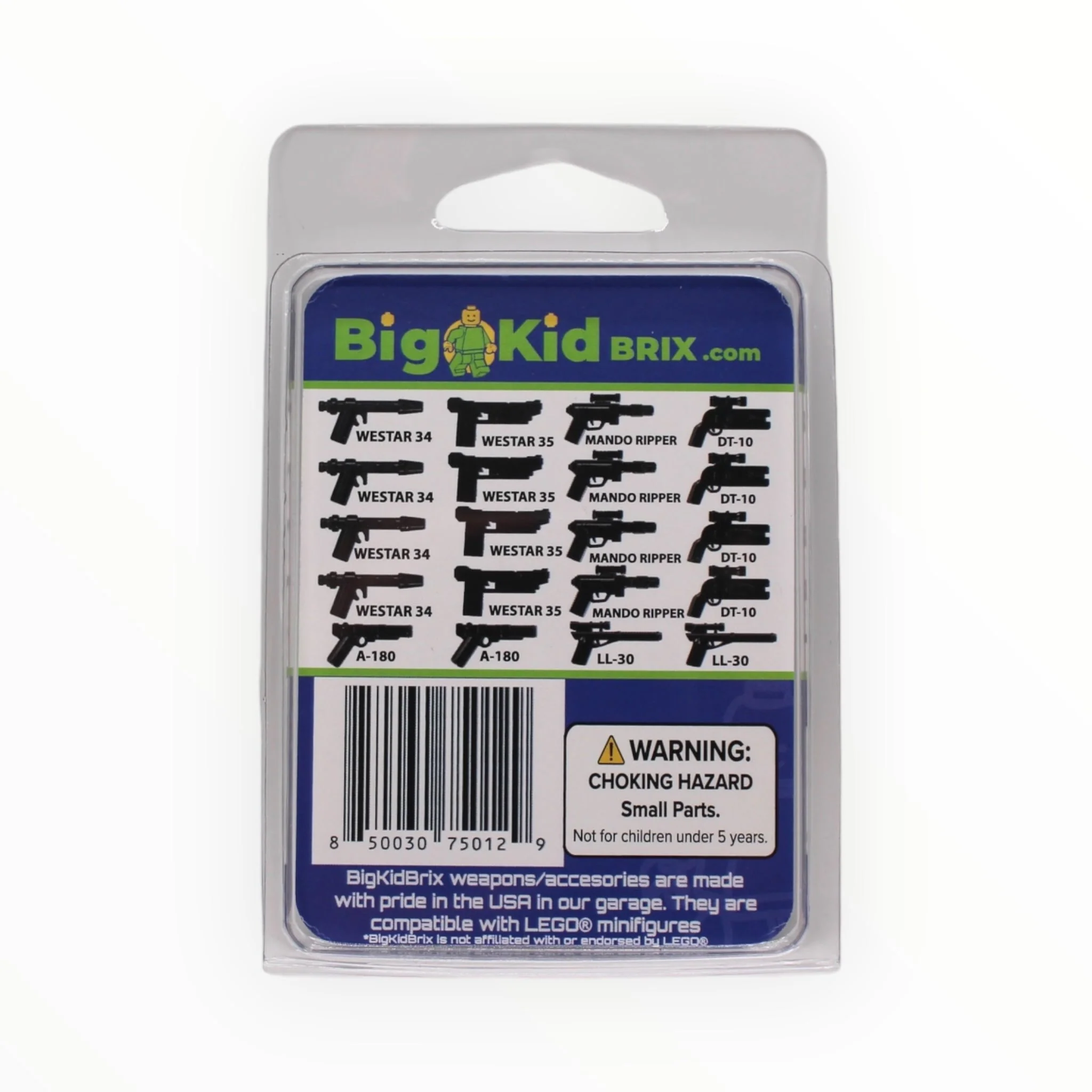 BigKidBrix Mando Blasters - Black - Image 2