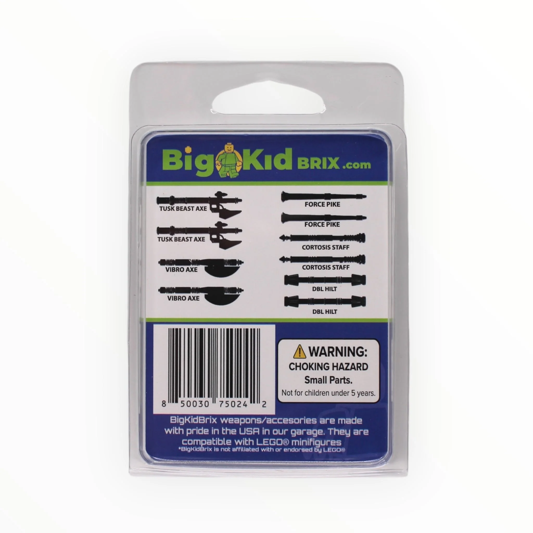 BigKidBrix Royal Guard Weapons - Black - Image 2