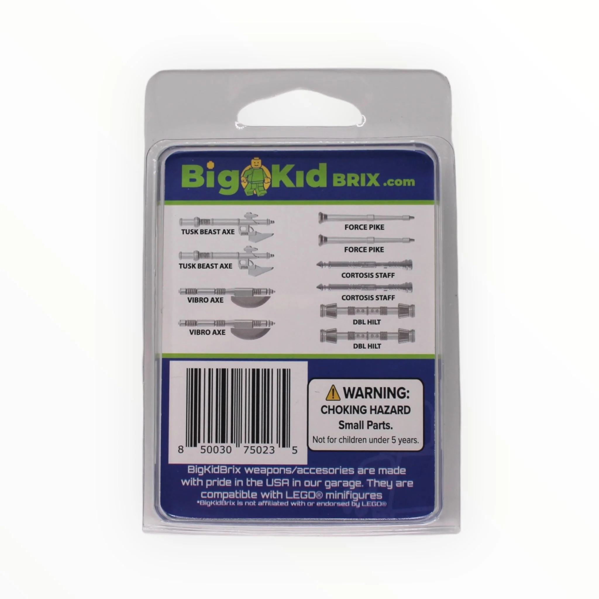 BigKidBrix Royal Guard Weapons - Metallic - Image 2