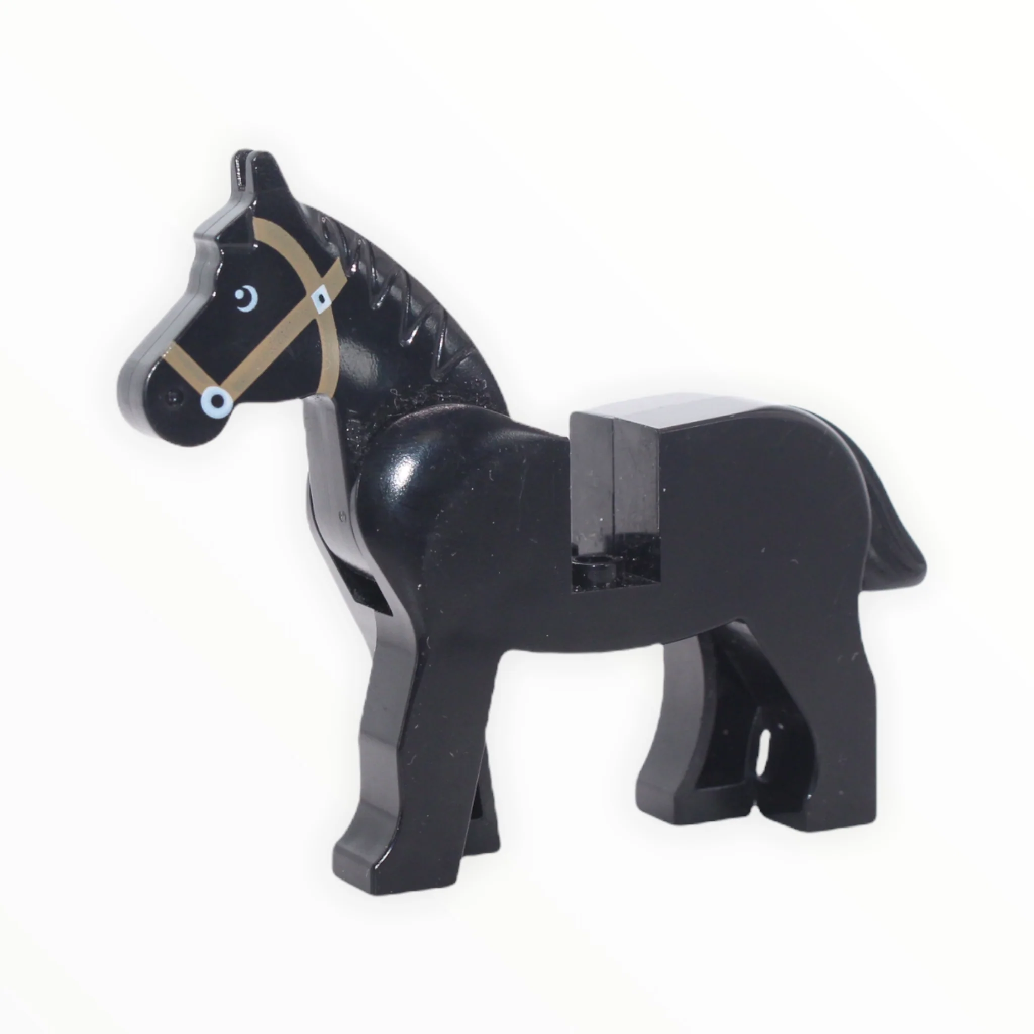 Black Horse (white eyes with pupils)