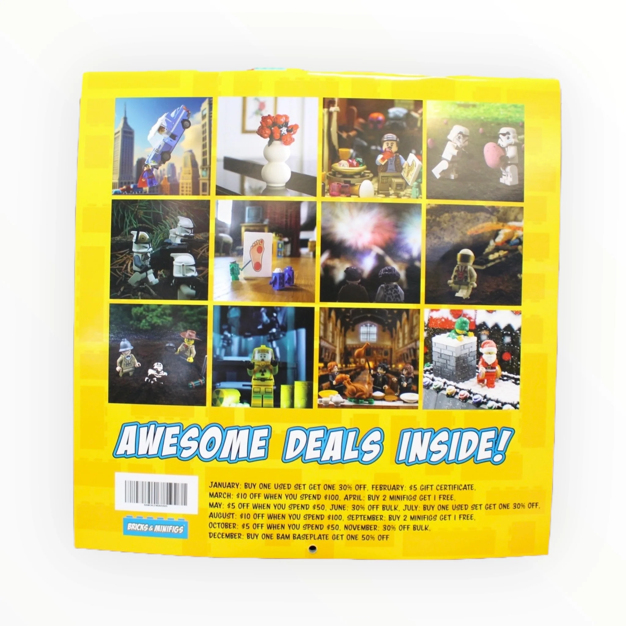 Bricks & Minifigs 2025 Calendar - Image 2