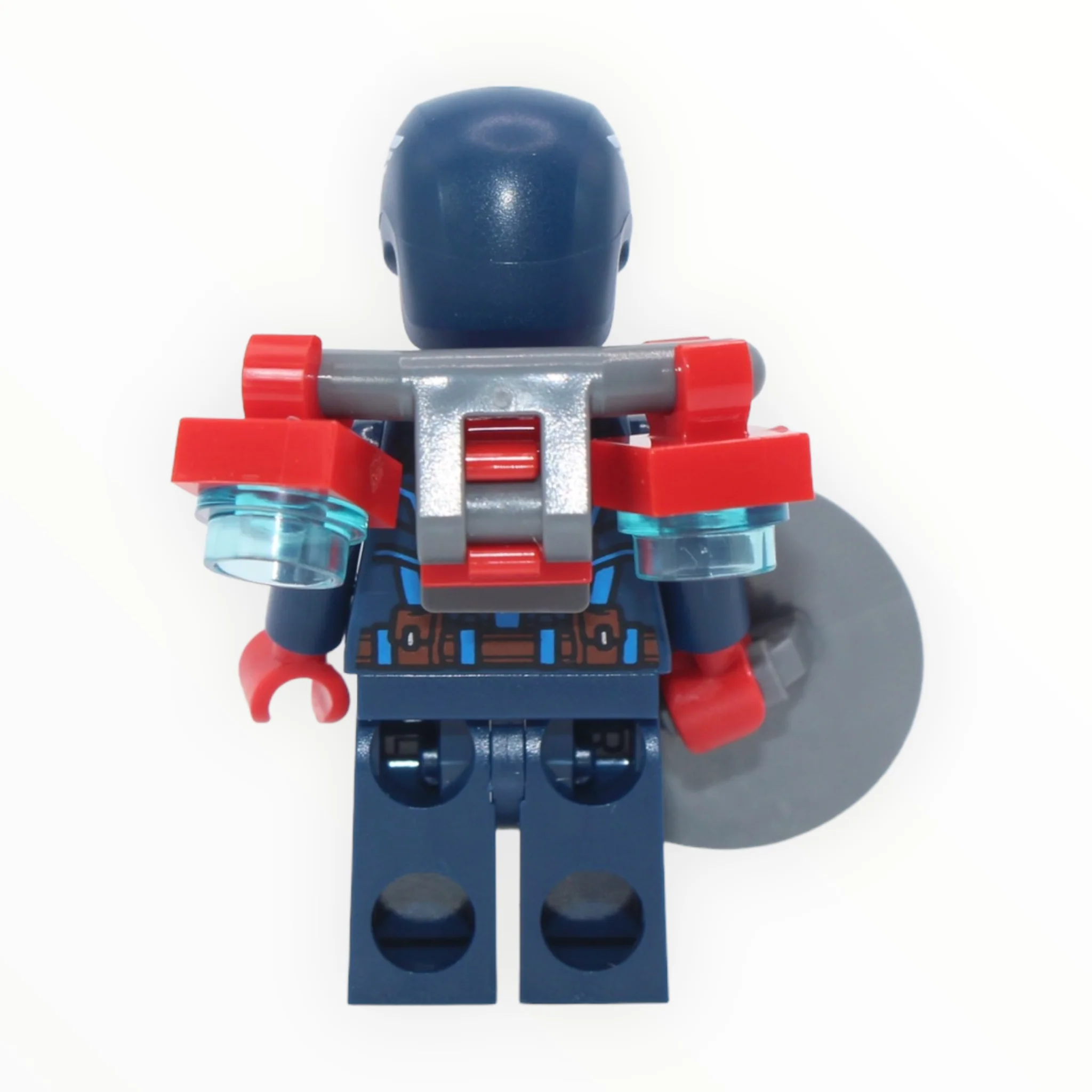 Captain America (dark blue suit, red hands, jet pack, shield, 2022) - Image 2