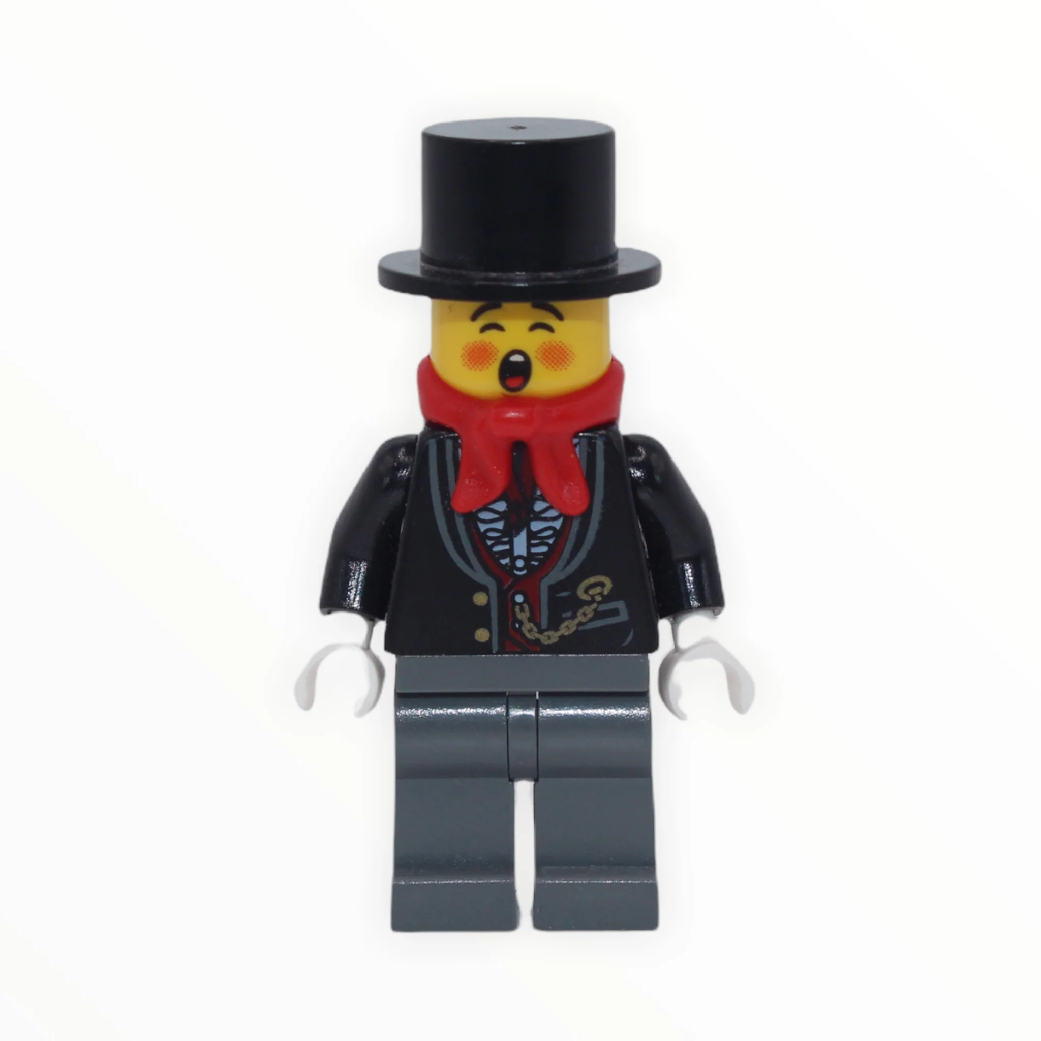 Caroler (tuxedo and gold watch, bandana)