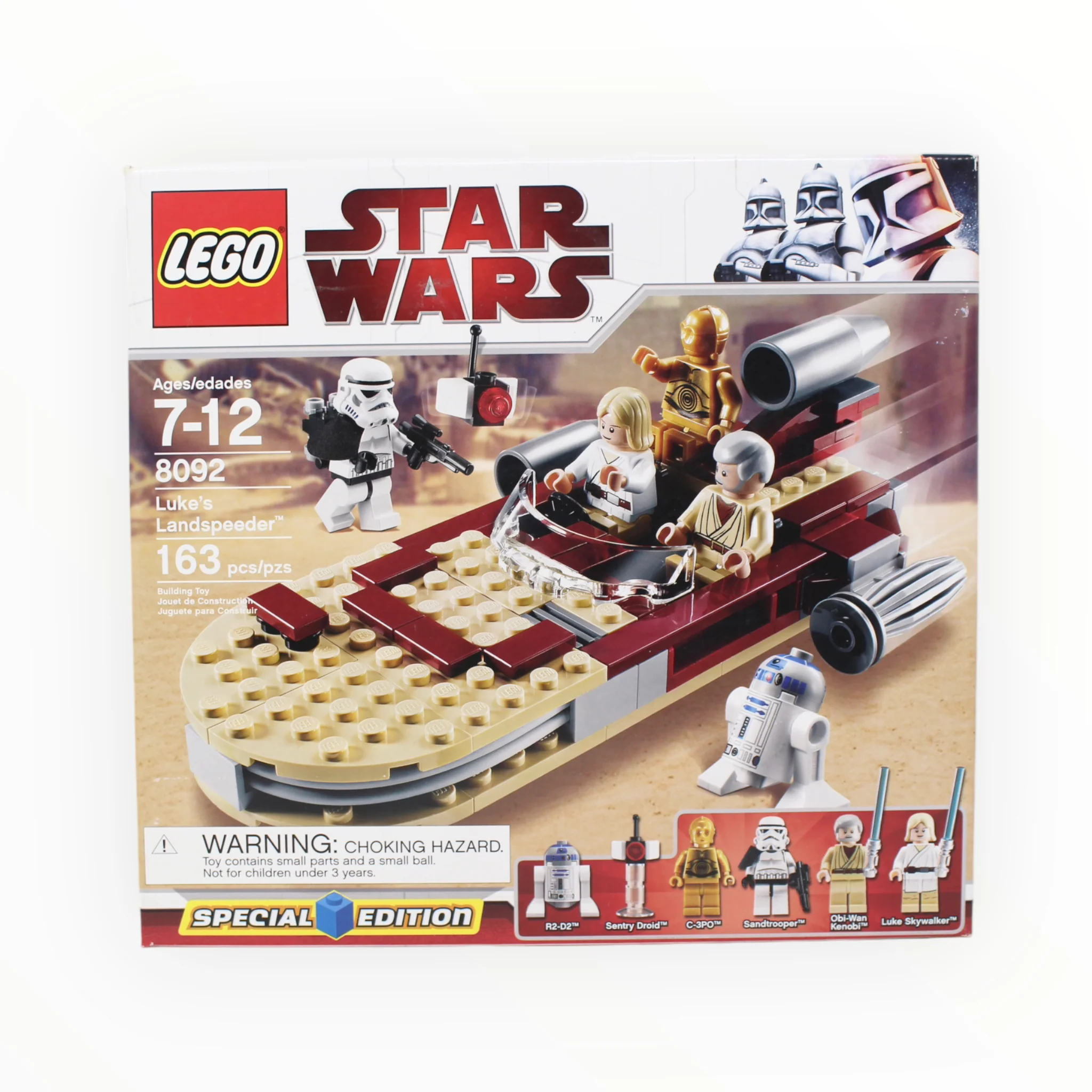 Certfied Used Set 8092 Star Wars Lukeās Landspeeder (2010)