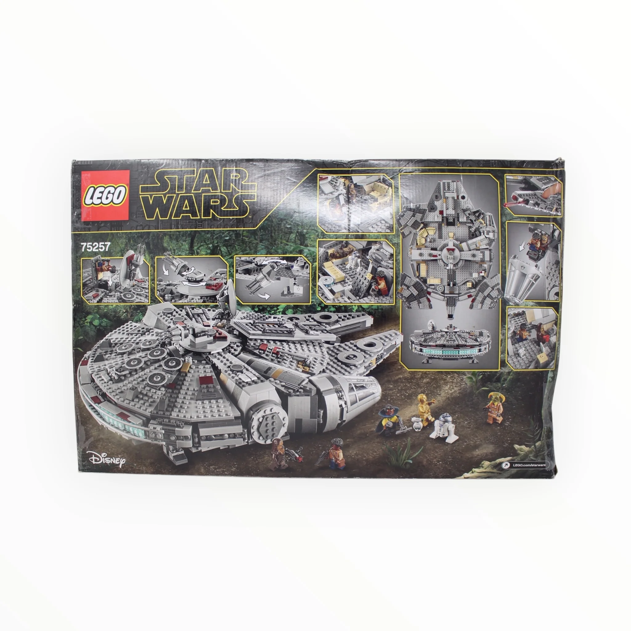Certified Used Ser 75257 Star Wars Millennium Falcon (open box, sealed bags, damaged box) - Image 2