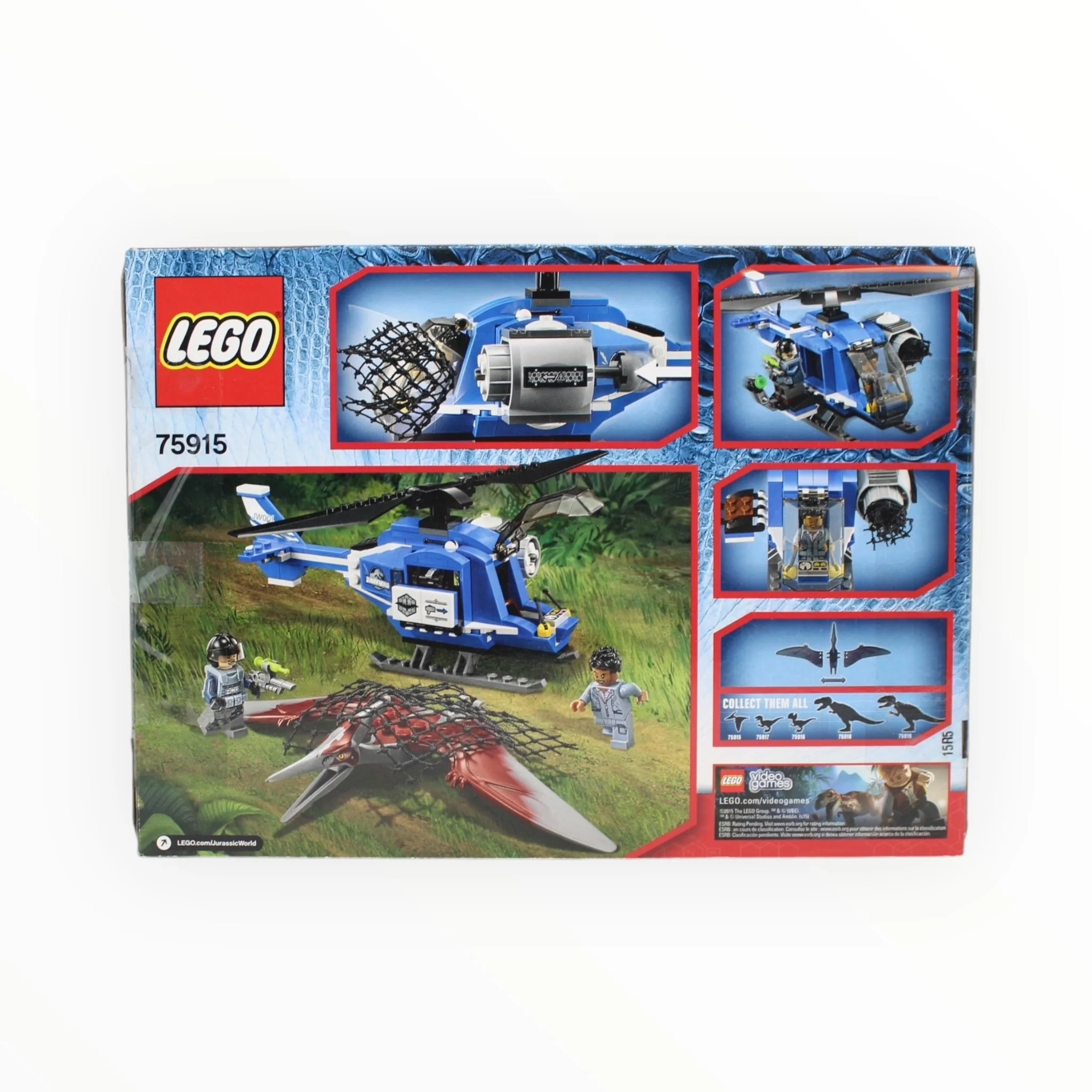 Certified Used Set 75915 Jurassic World Pteranodon Capture (open box, sealed bags) - Image 2