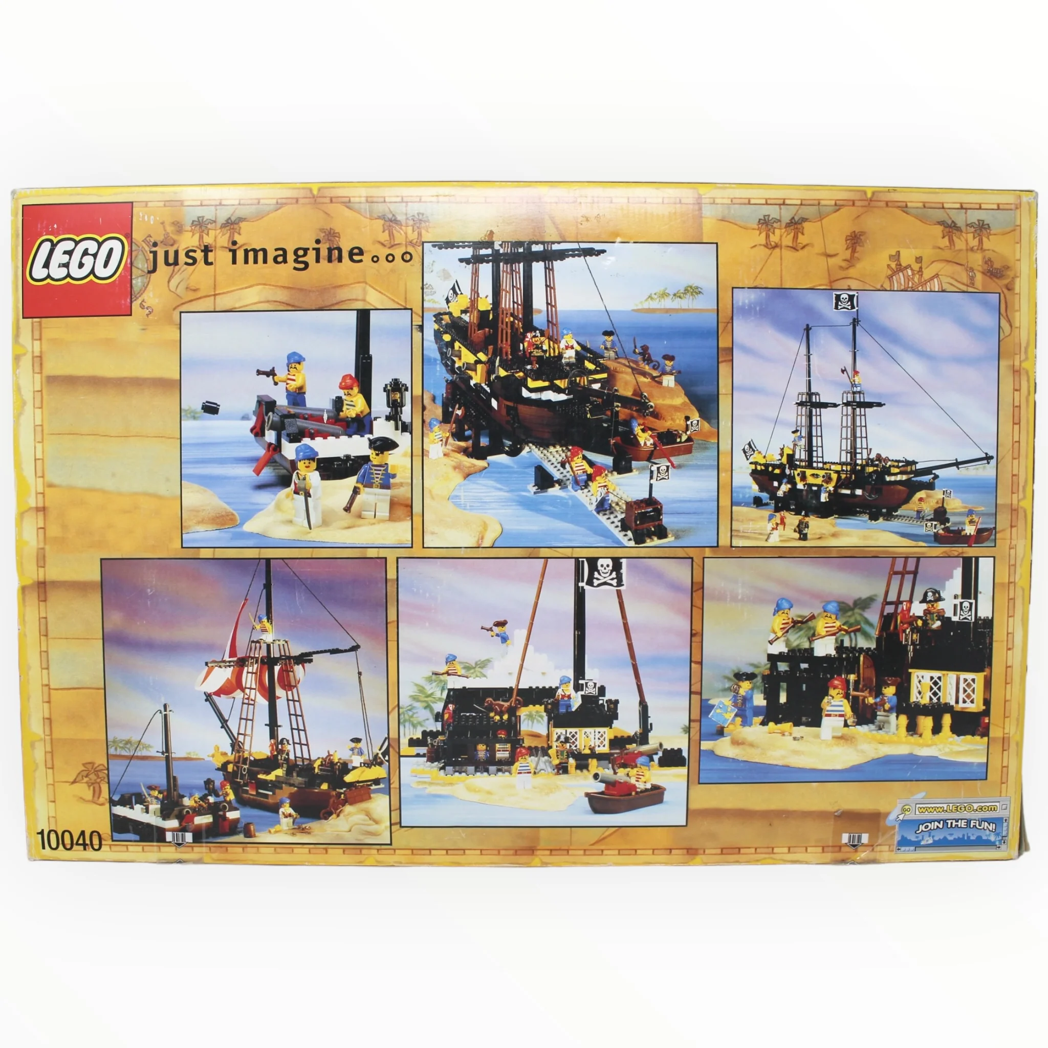 Certified Used Set 10040 Pirates Black Seas Barracuda (2002 reissue) - Image 2