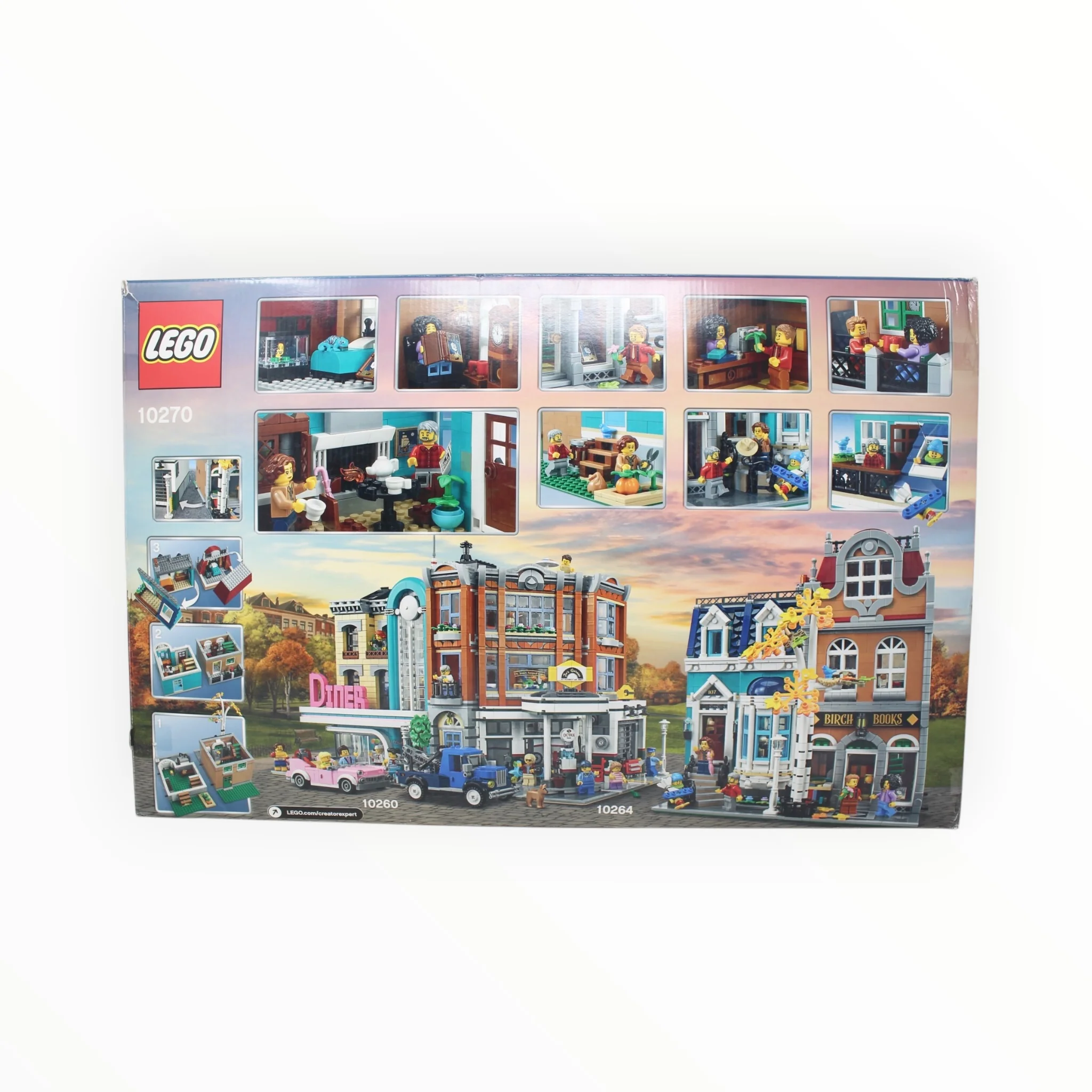 Certified Used Set 10270 Creator Bookshop (Bags 5-8 sealed, box damaged) - Image 2