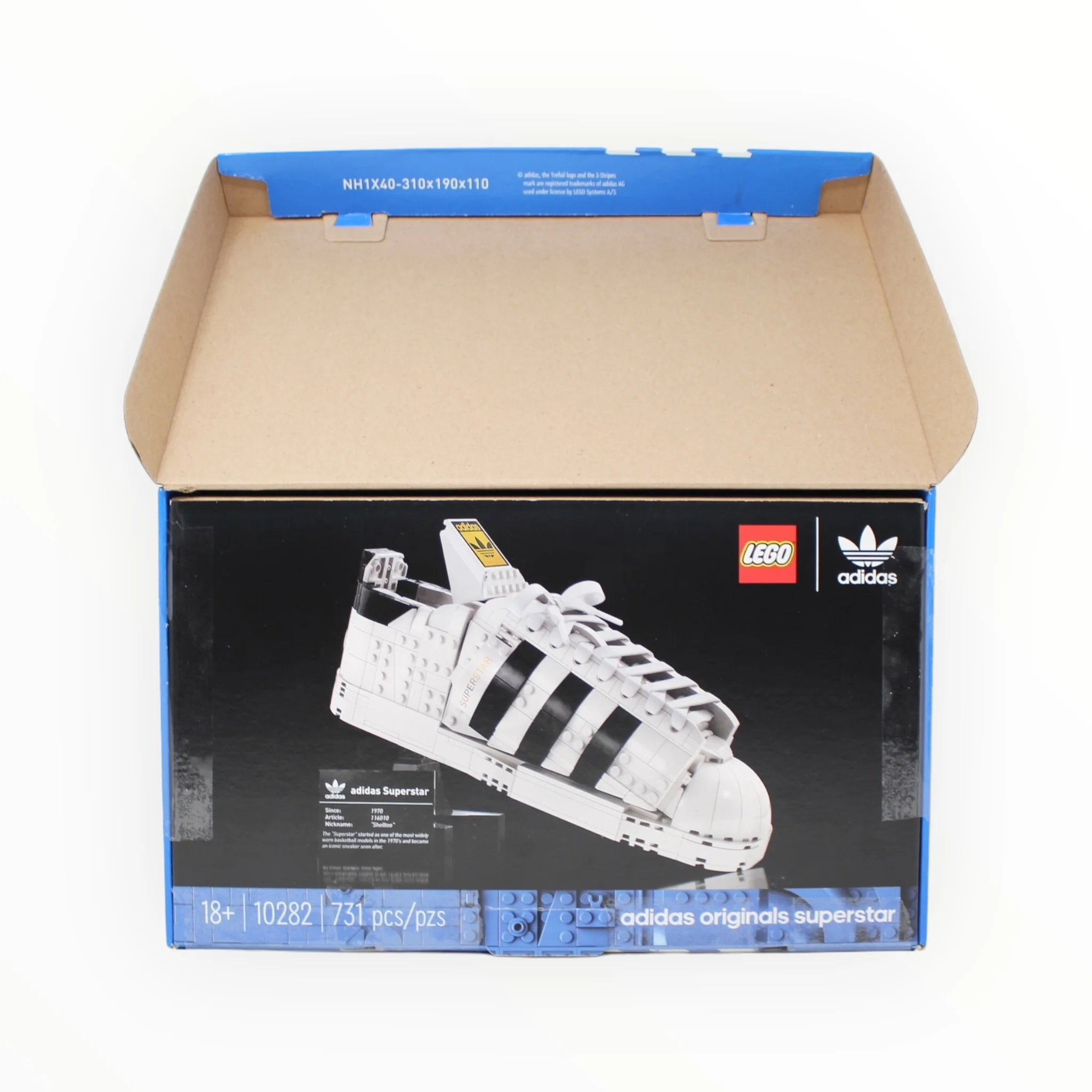 Certified Used Set 10282 LEGO Adidas Originals Superstar - Image 2