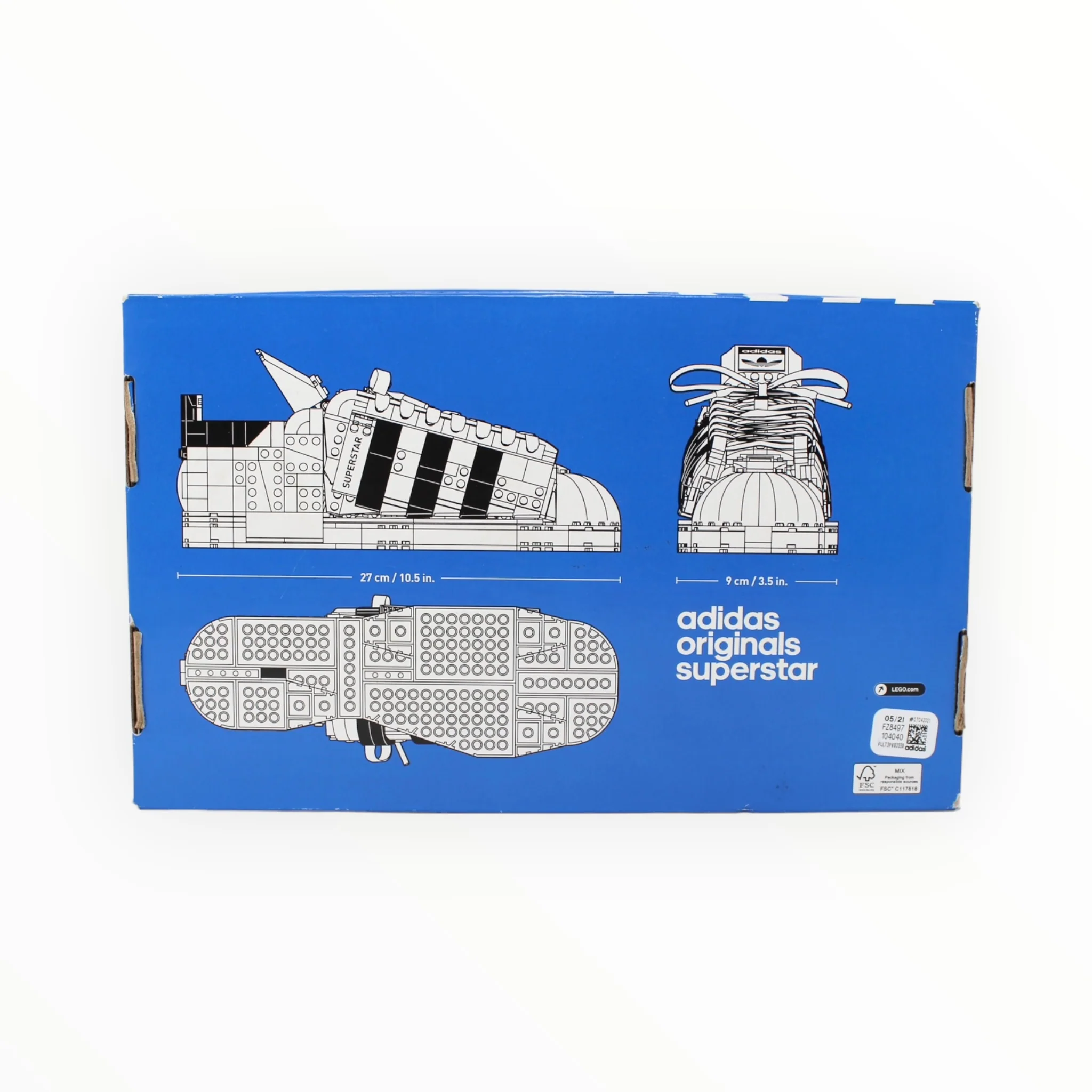 Certified Used Set 10282 LEGO Adidas Originals Superstar - Image 3