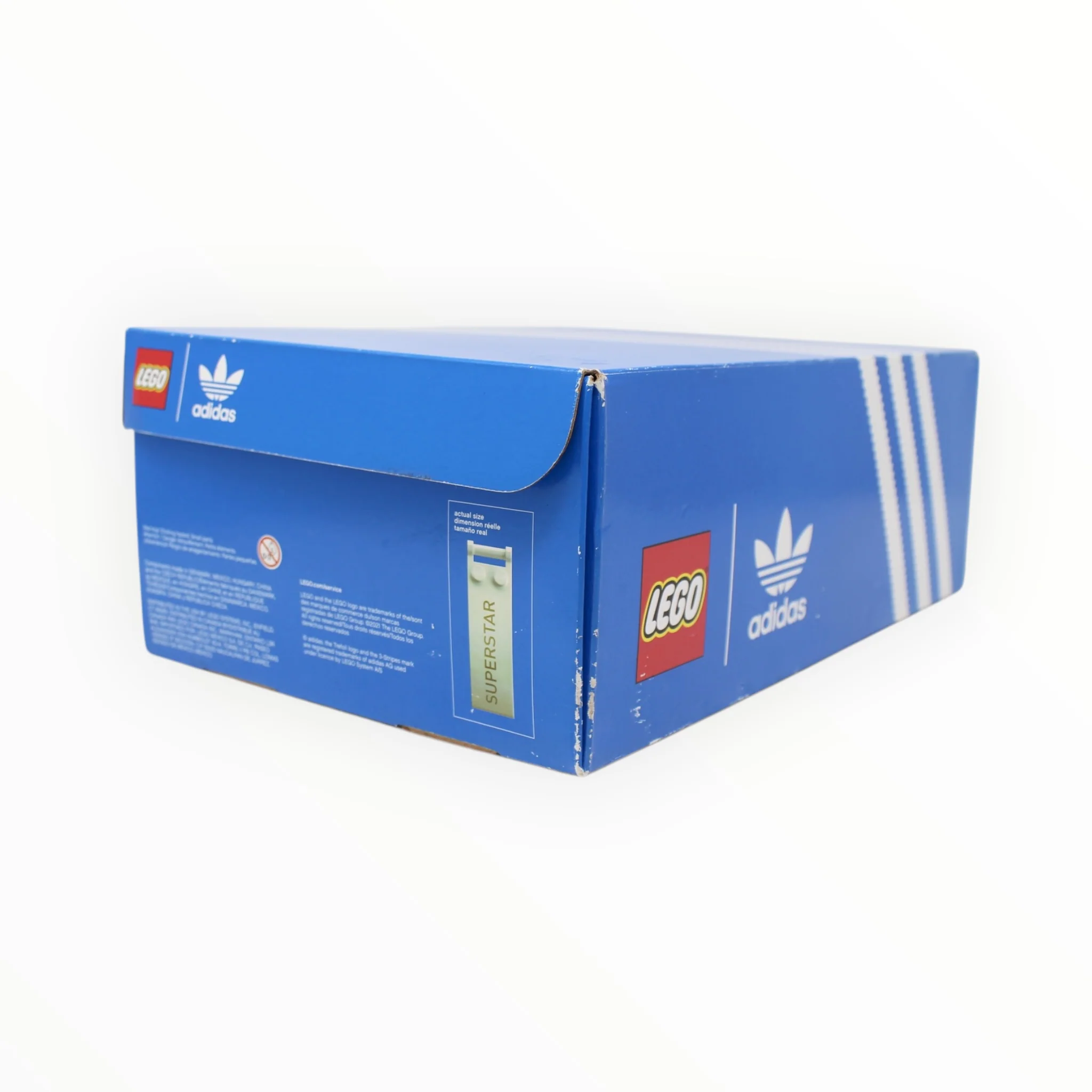 Certified Used Set 10282 LEGO Adidas Originals Superstar (open box, sealed bags) - Image 3