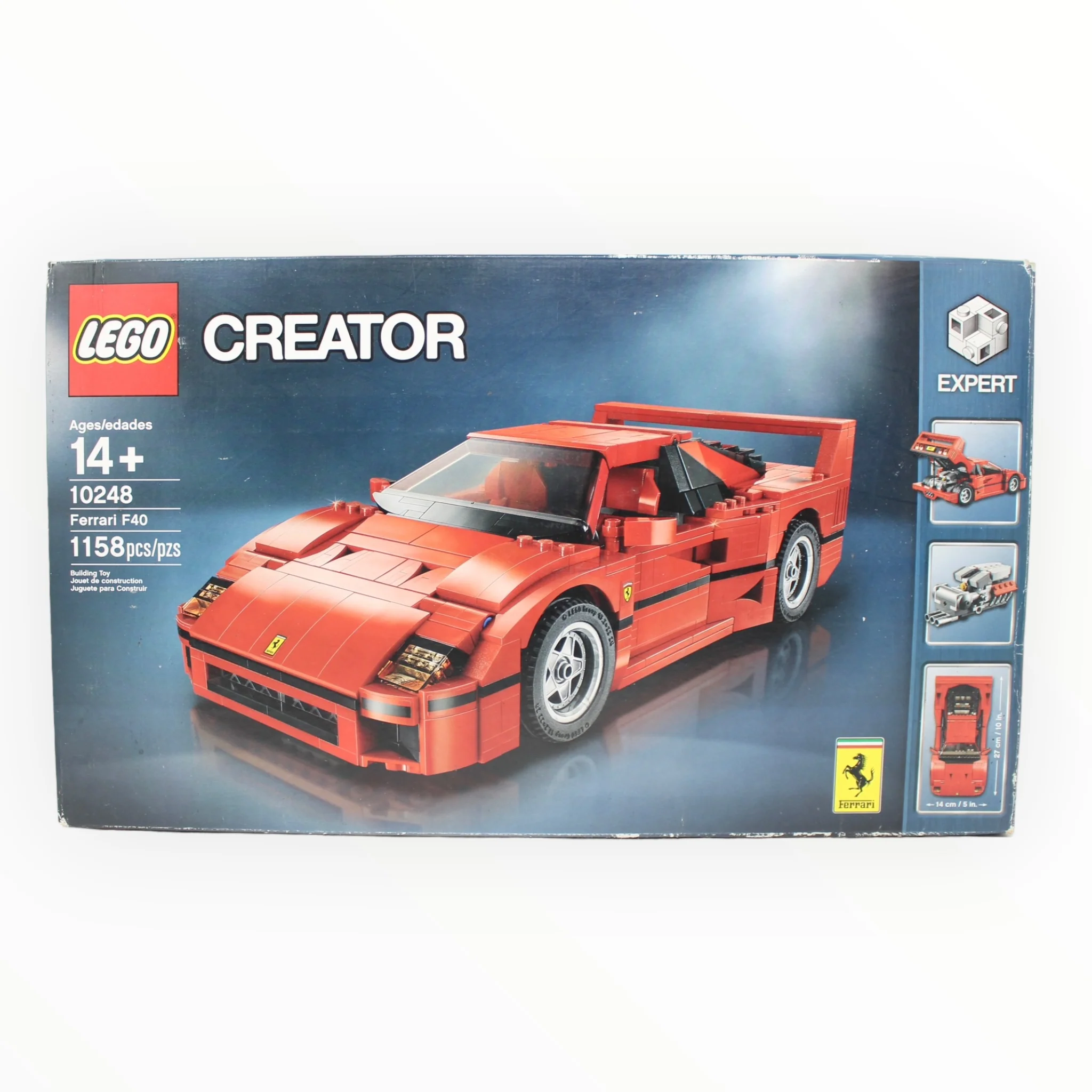 Certified Used Set 10248 Creator Ferrari F40