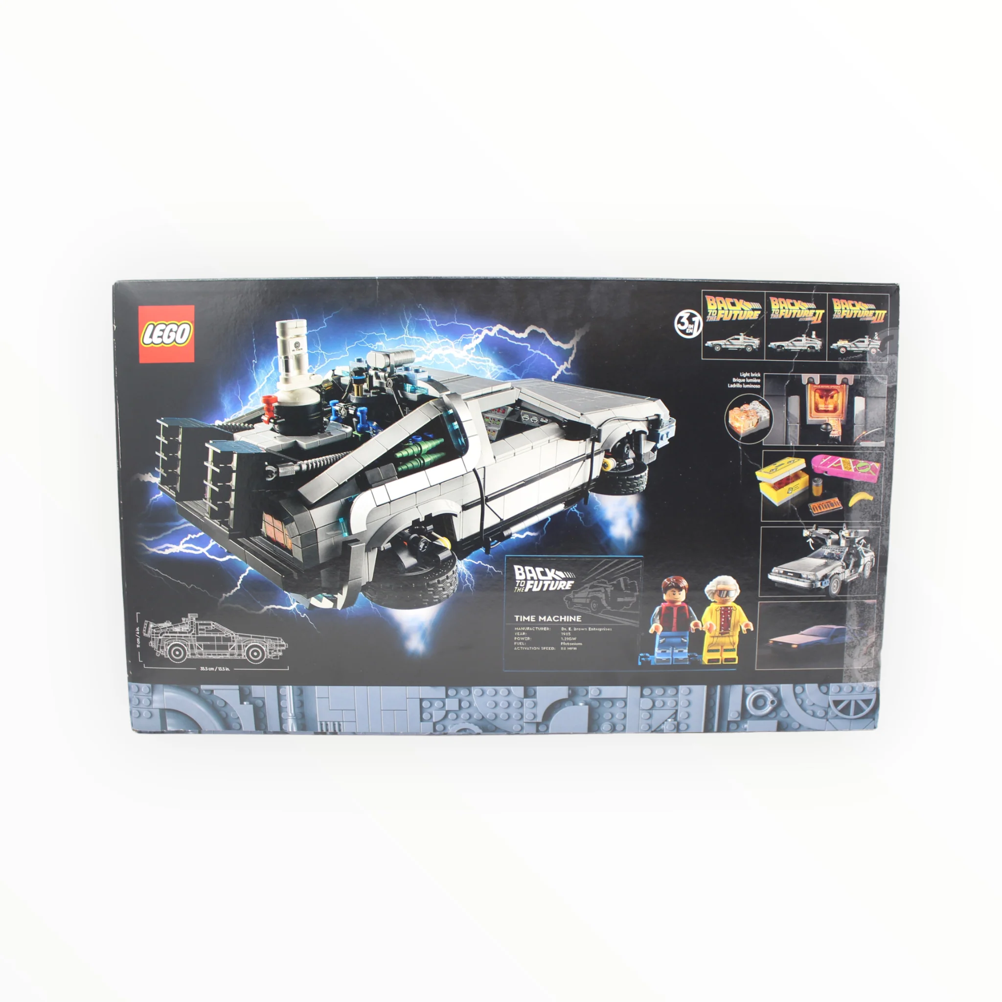 Certified Used Set 10300 Back to the Future Time Machine - Image 2