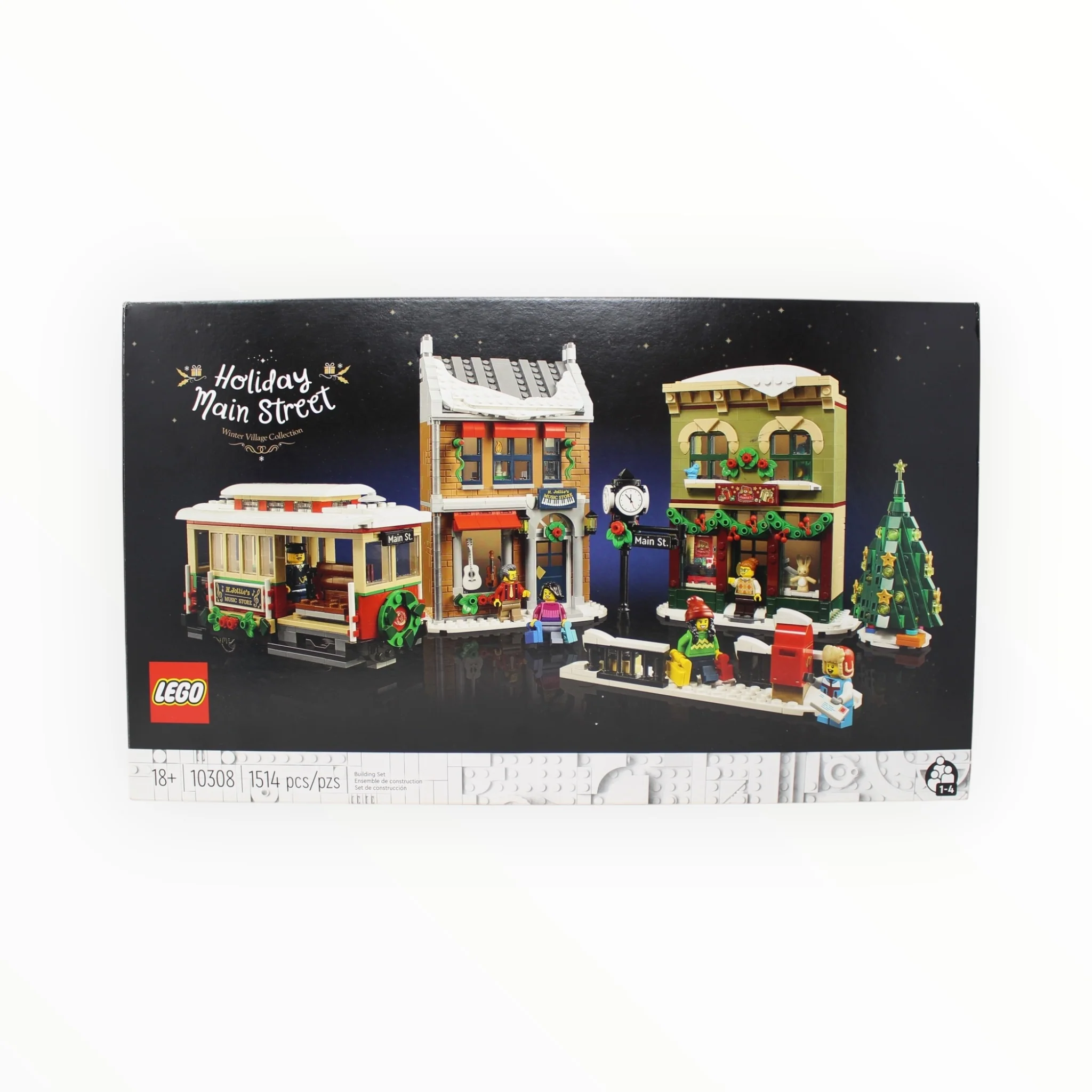 Certified Used Set 10308 Creator Holiday Main Street (most bags sealed)