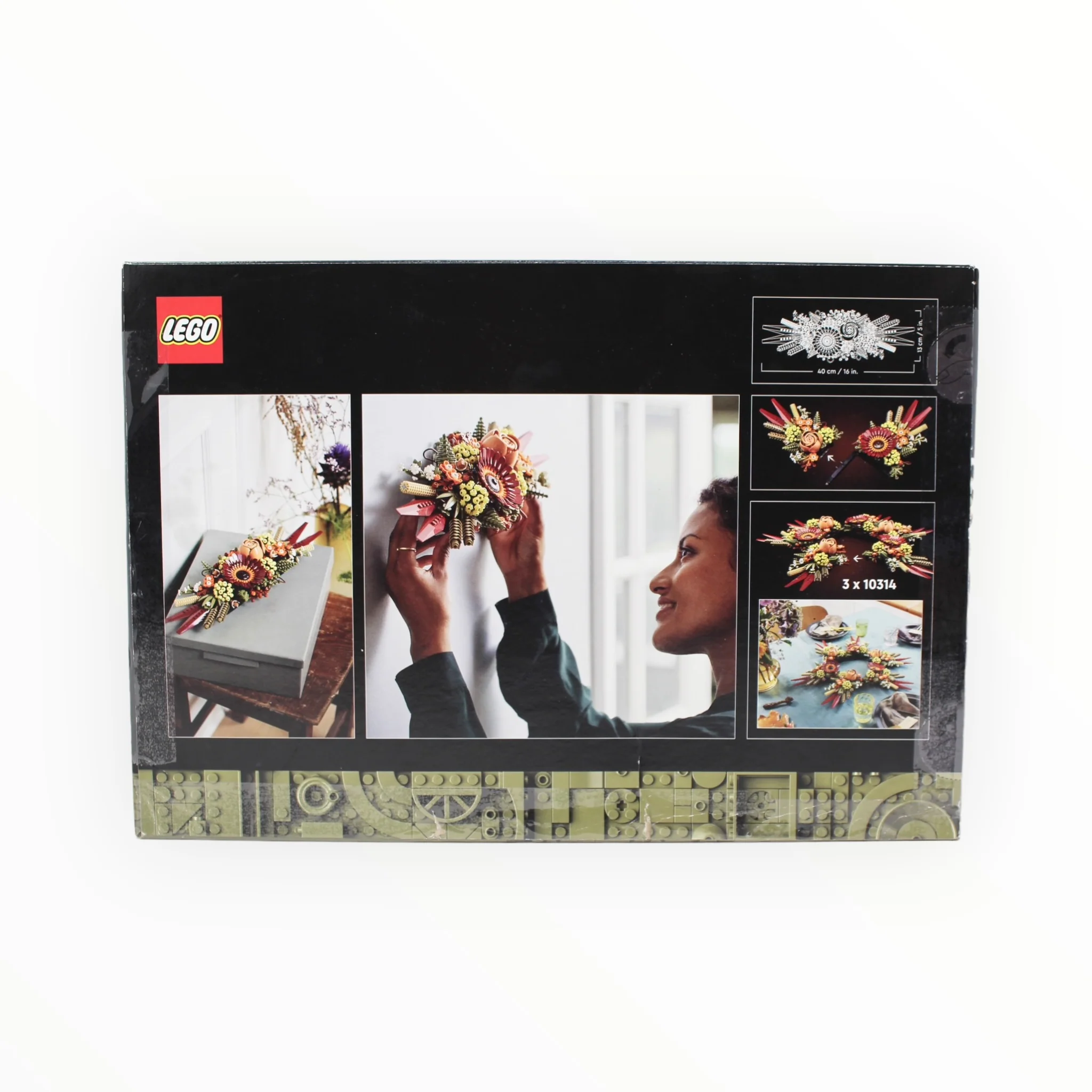 Certified Used Set 10314 Botanical Collection Dried Flower Centerpiece (some bags sealed) - Image 2