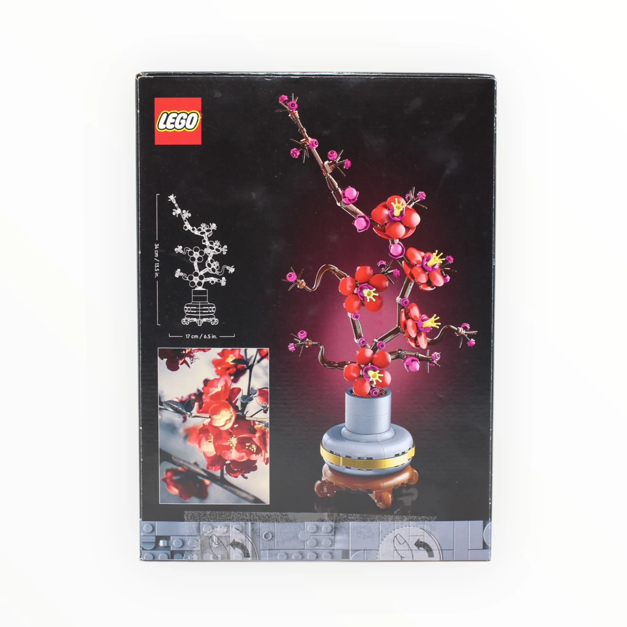 Certified Used Set 10369 Botanical Collection Plum Blossom - Image 2