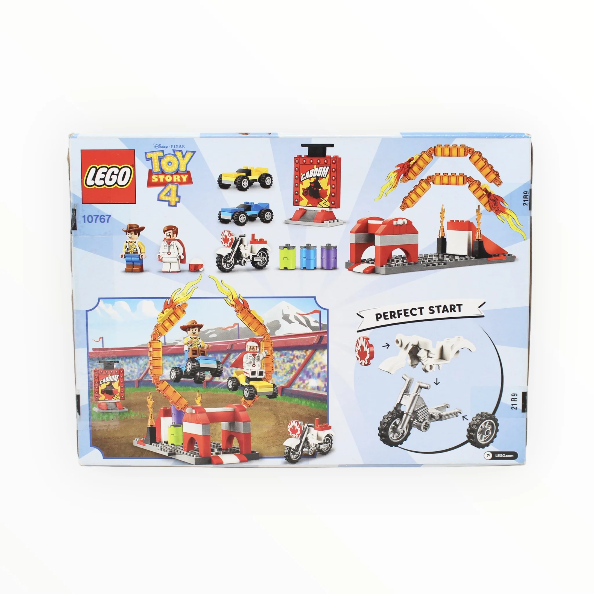 Certified Used Set 10767 Toy Story 4 Duke Caboom’s Stunt Show - Image 2