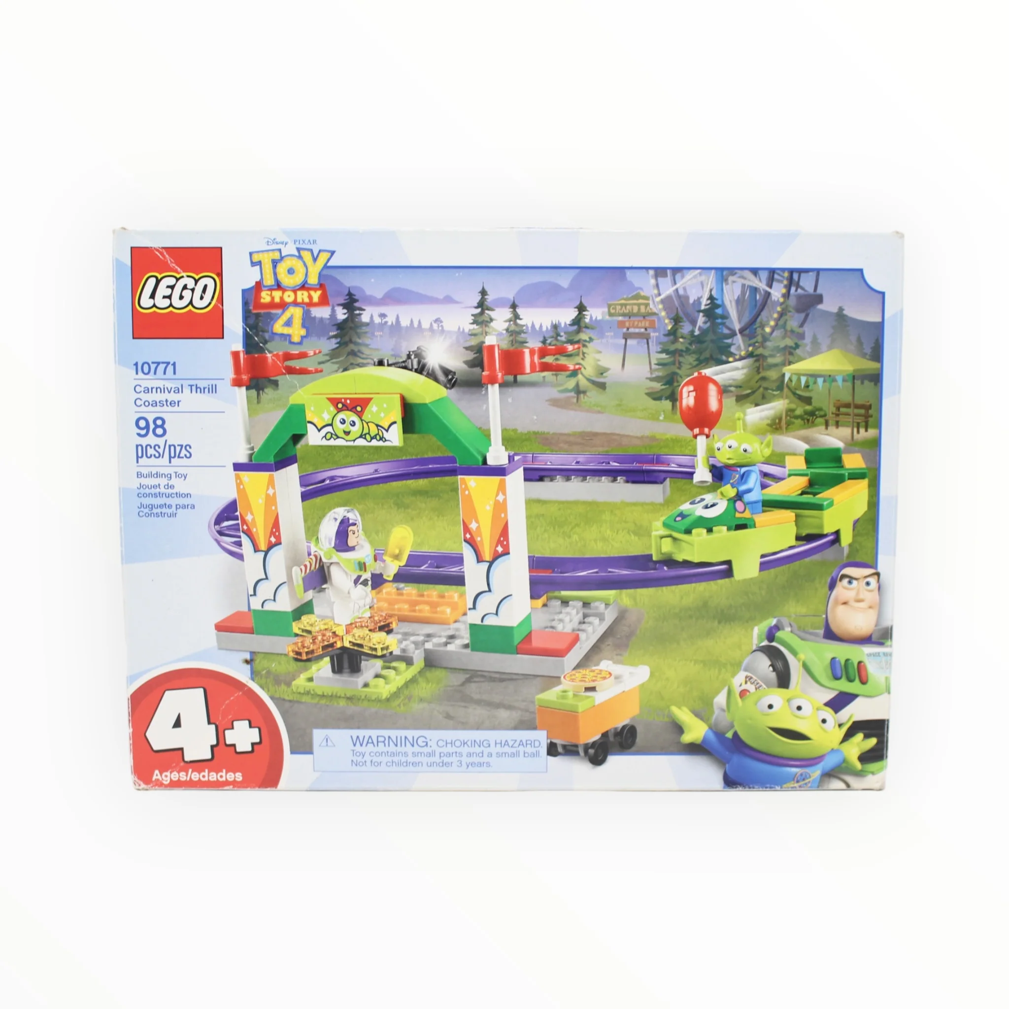 Certified Used Set 10771 Toy Story 4 Carnival Thrill Coaster