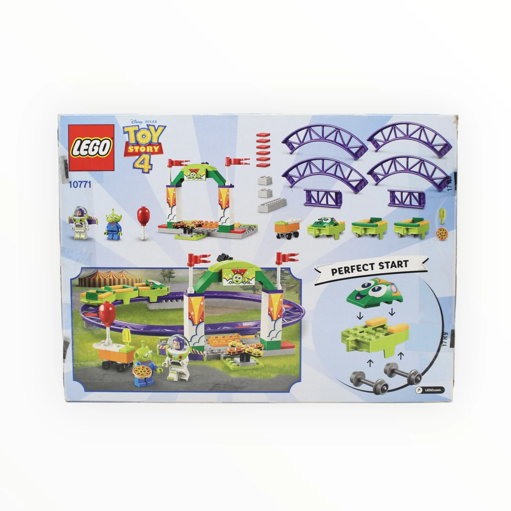 Certified Used Set 10771 Toy Story 4 Carnival Thrill Coaster - Image 2