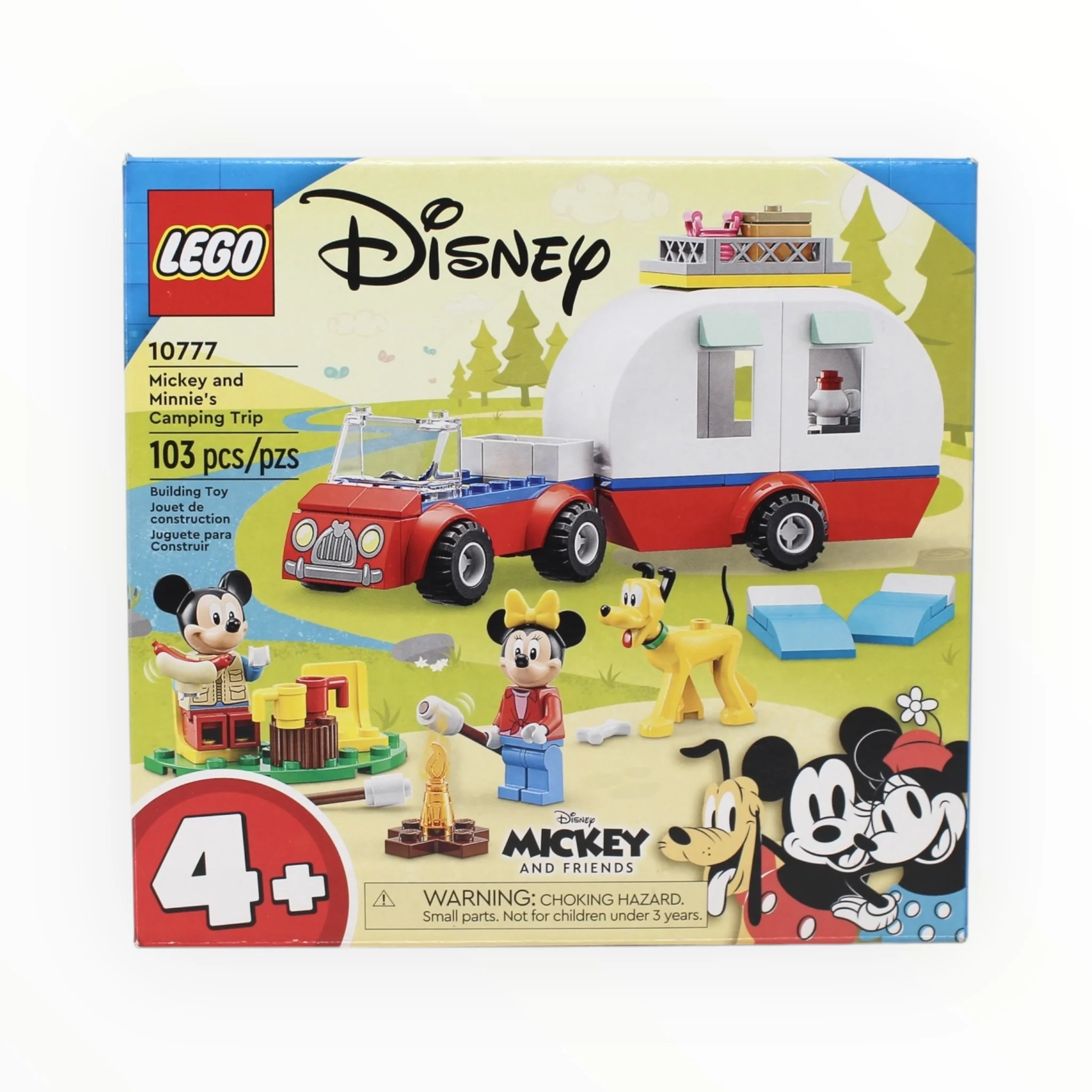 Certified Used Set 10777 Disney Mickey and Minnieās Camping Trip