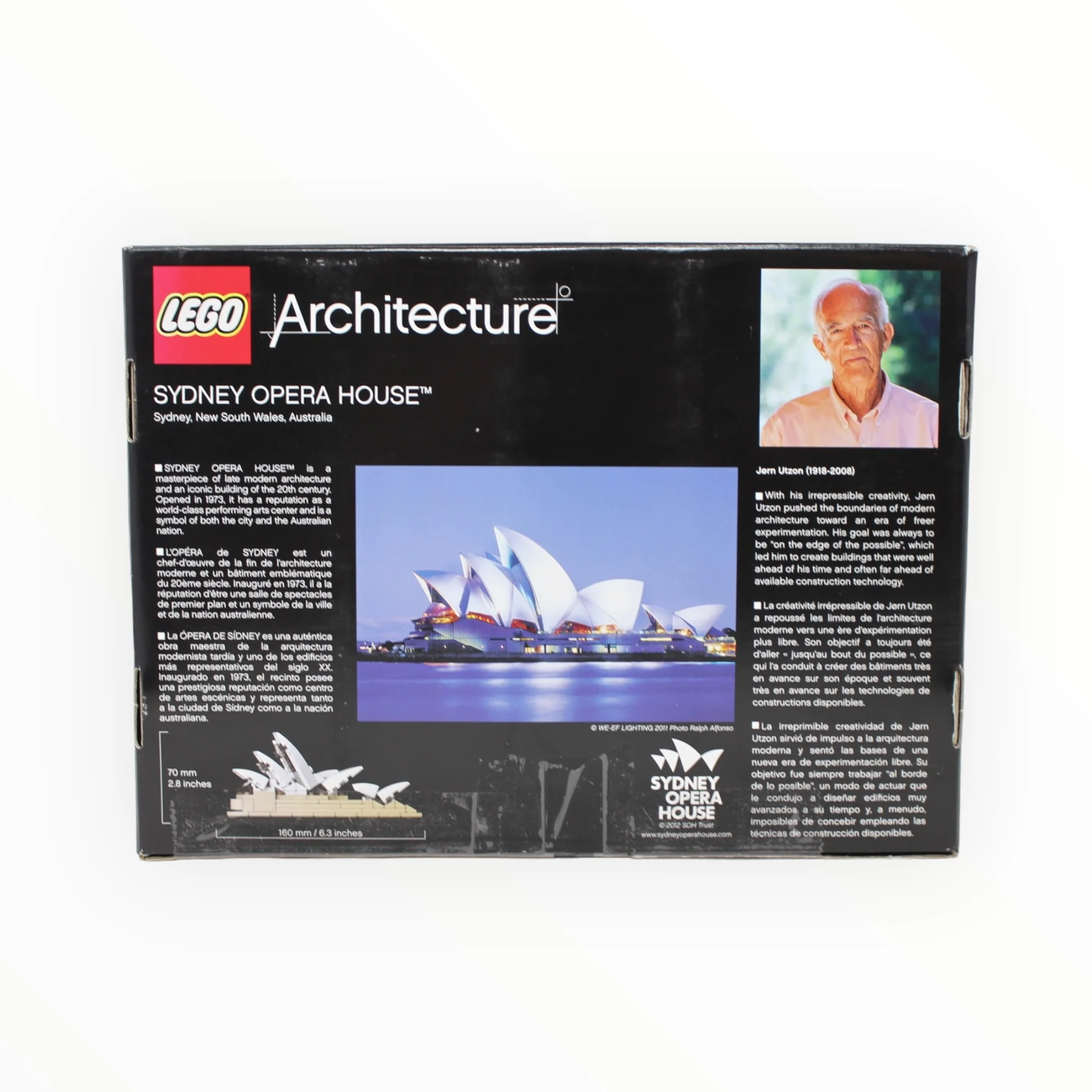 Certified Used Set 21012 Architecture Sydney Opera House - Image 2
