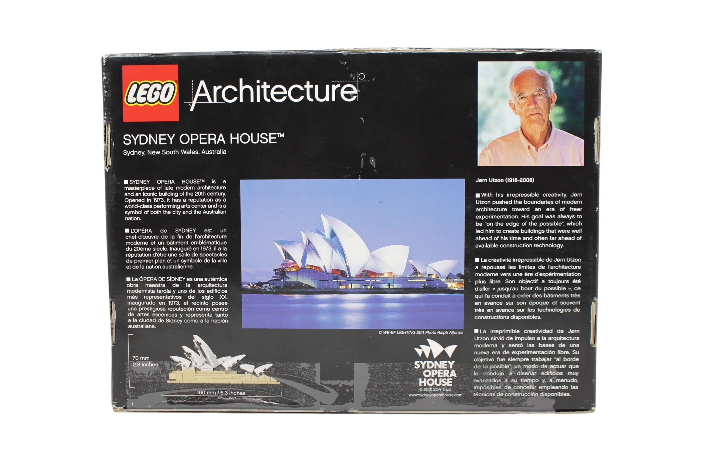 Certified Used Set 21012 Architecture Sydney Opera House (open box, sealed bags) - Image 2