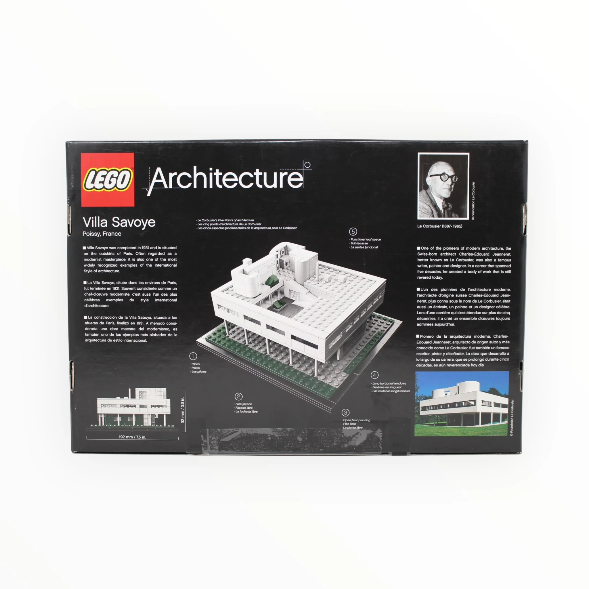 Certified Used Set 21014 Architecture Villa Savoye - Image 2