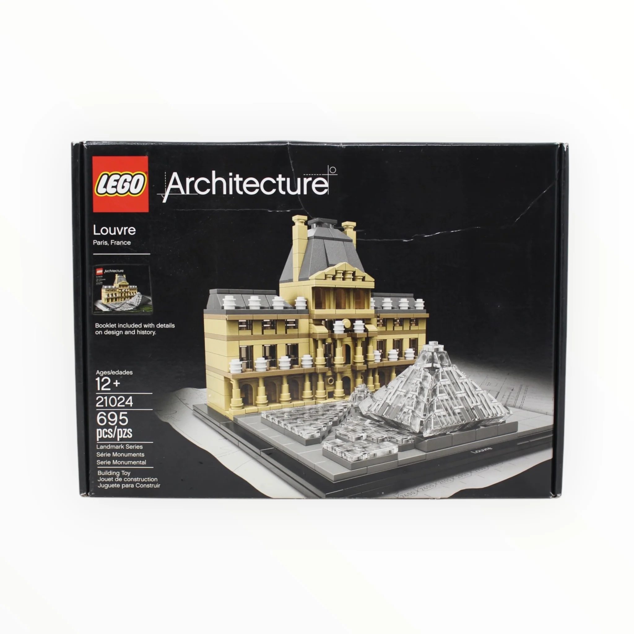 Certified Used Set 21024 Architecture Louvre (sealed bags)