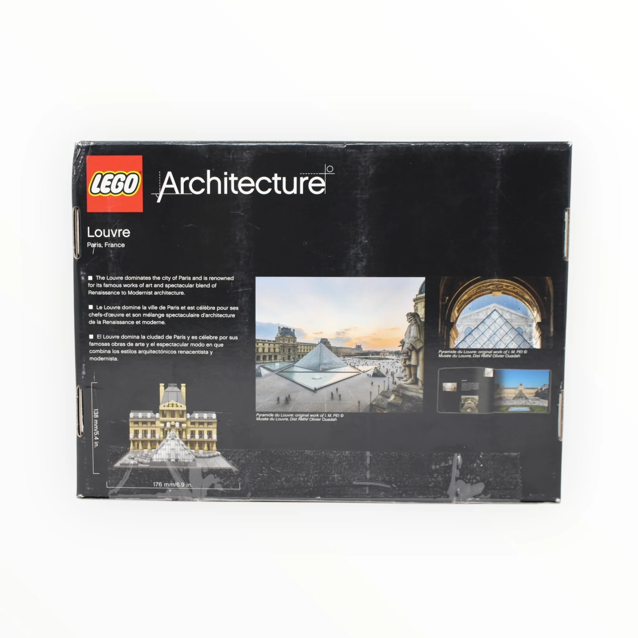 Certified Used Set 21024 Architecture Louvre (sealed bags) - Image 2