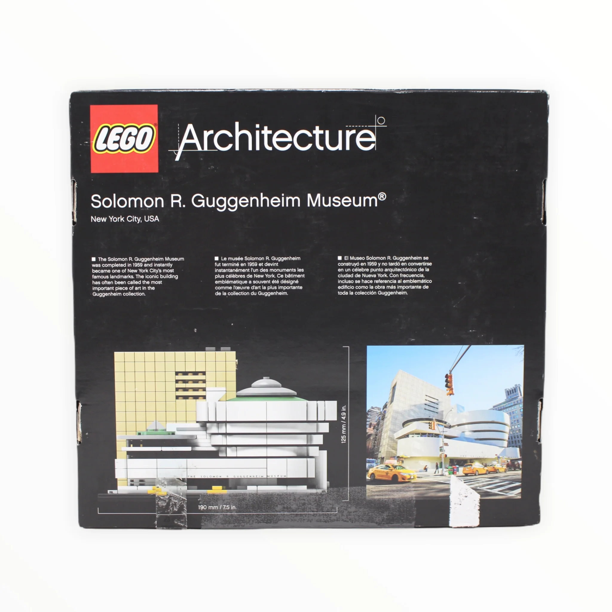 Certified Used Set 21035 Architecture Solomon R. Guggenheim Museum - Image 2