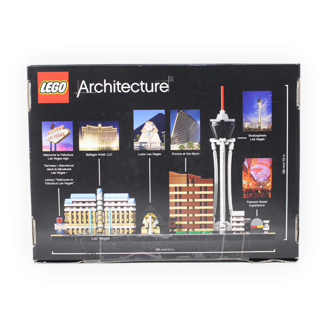 Certified Used Set 21047 Architecture Las Vegas - Image 2
