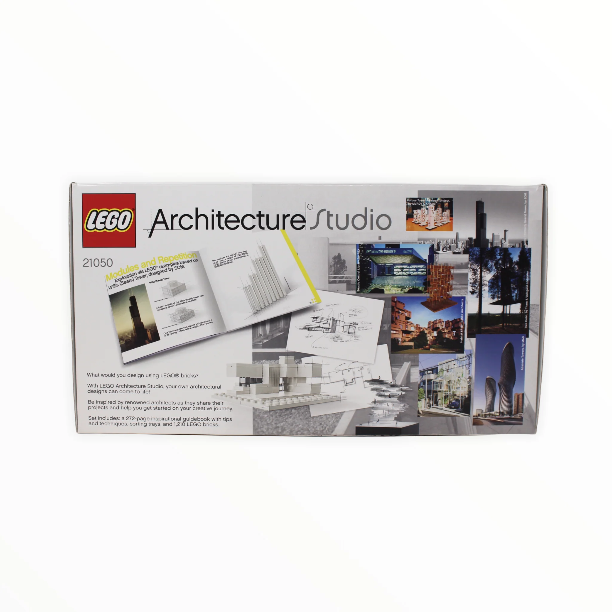 Certified Used Set 21050 Architecture Studio Create your own architecture - Image 2