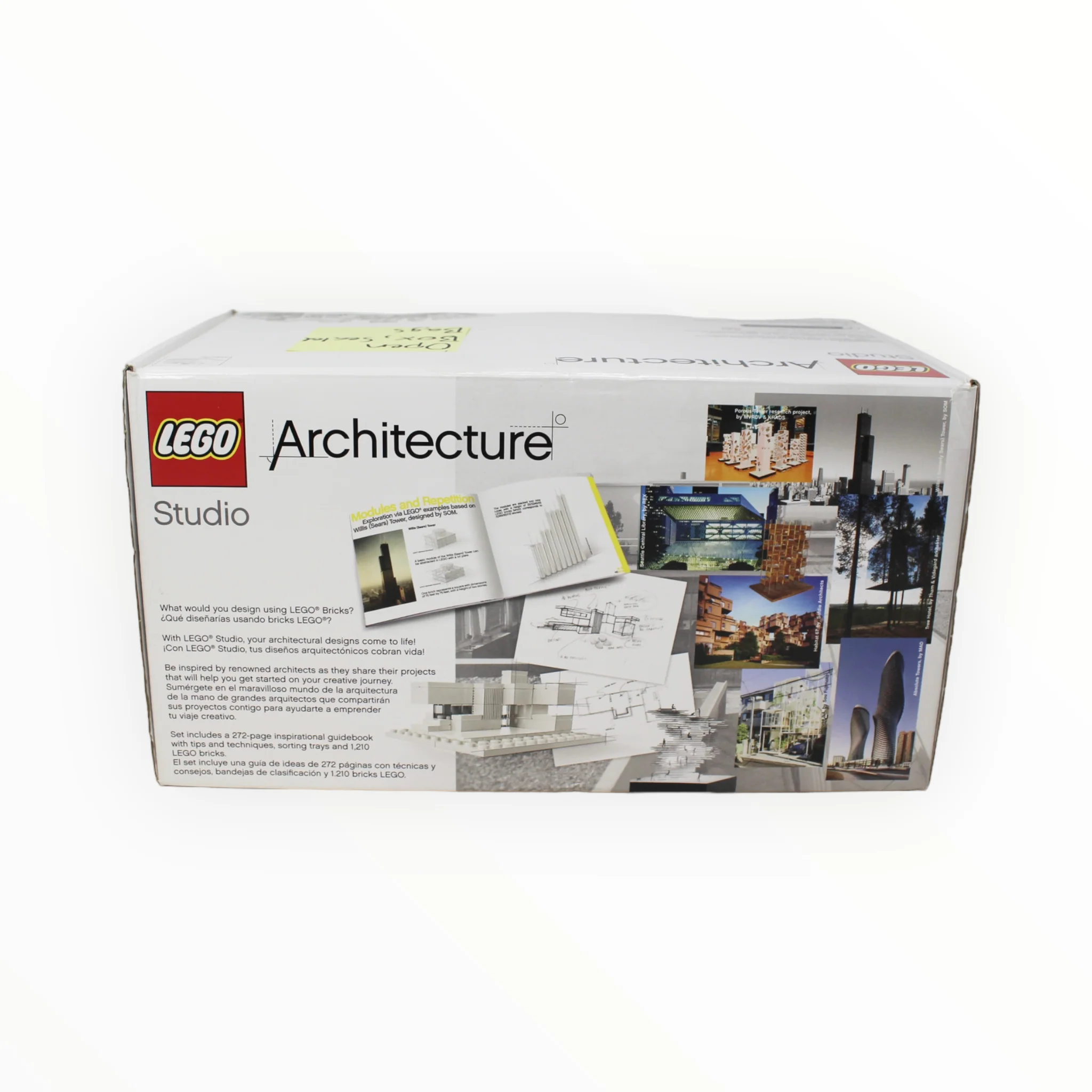 Certified Used Set 21050 Architecture Studio Create your own architecture (open box, sealed bags) - Image 2