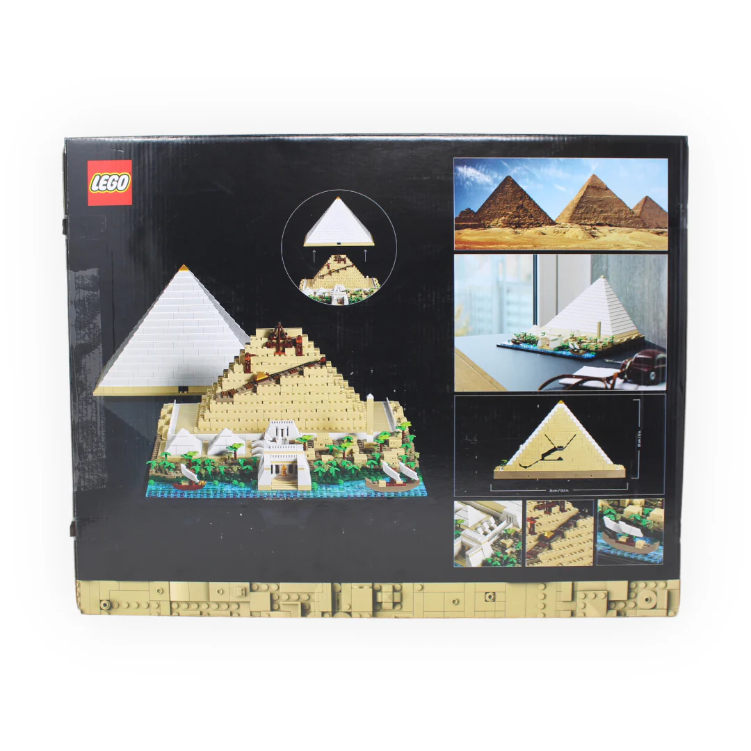 Certified Used Set 21058 Architecture The Great Pyramid of Giza - Image 2