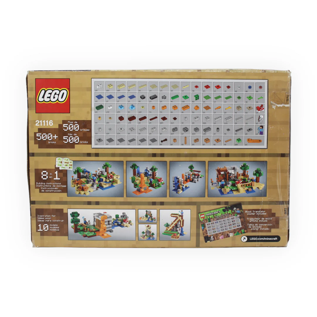 Certified Used Set 21116 Minecraft Crafting Box - Image 2