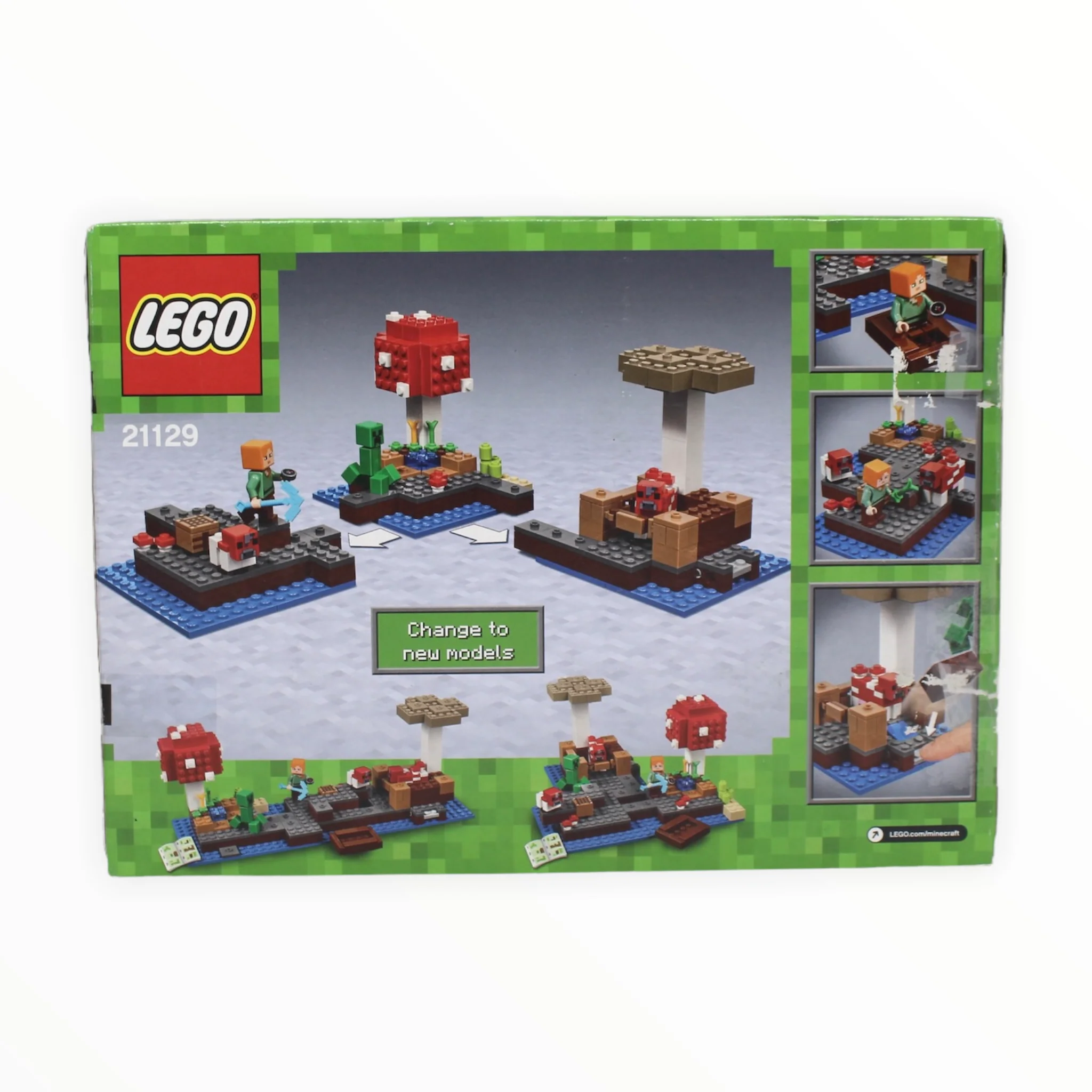 Certified Used Set 21129 Minecraft The Mushroom Island - Image 2