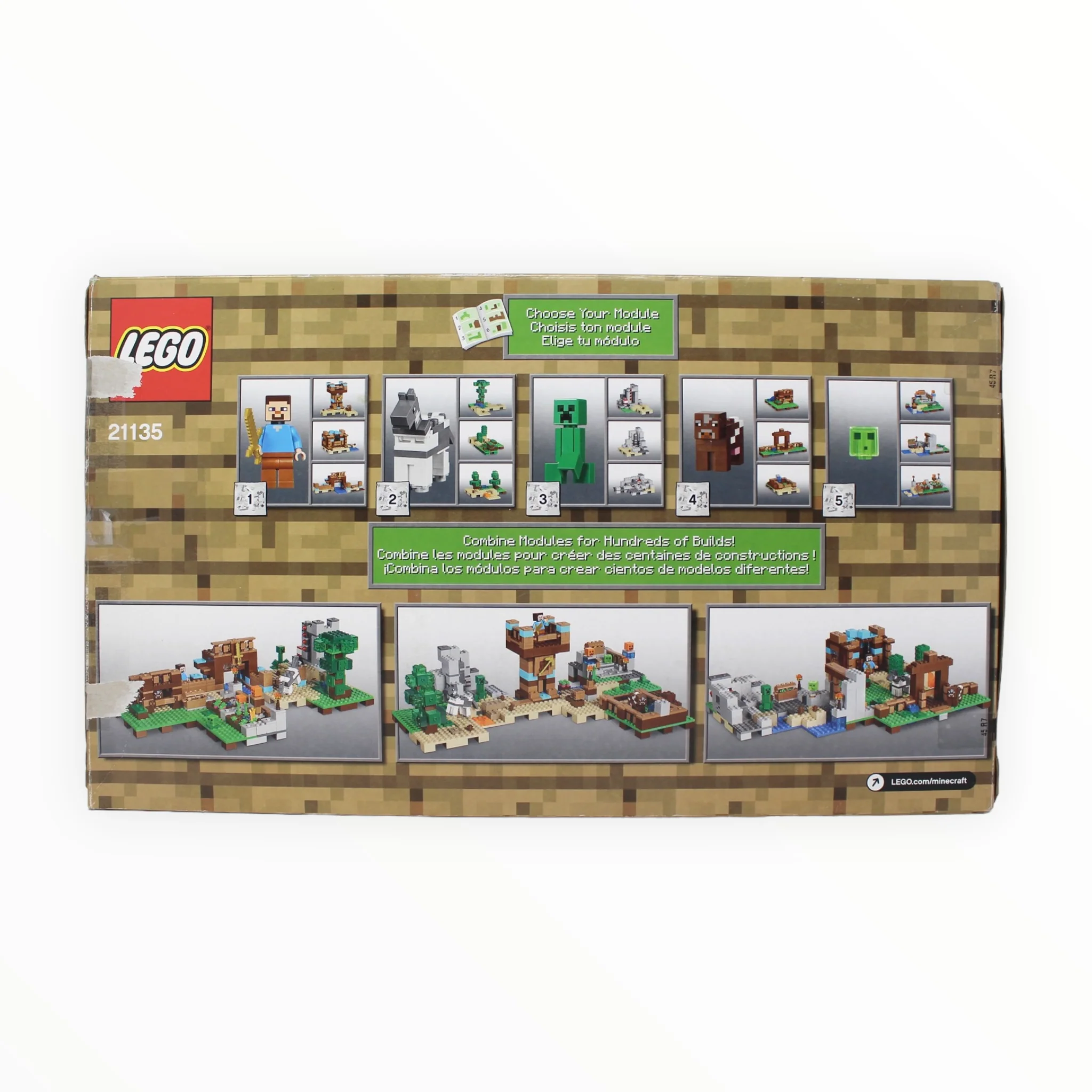 Certified Used Set 21135 Minecraft The Crafting Box 2.0 - Image 2