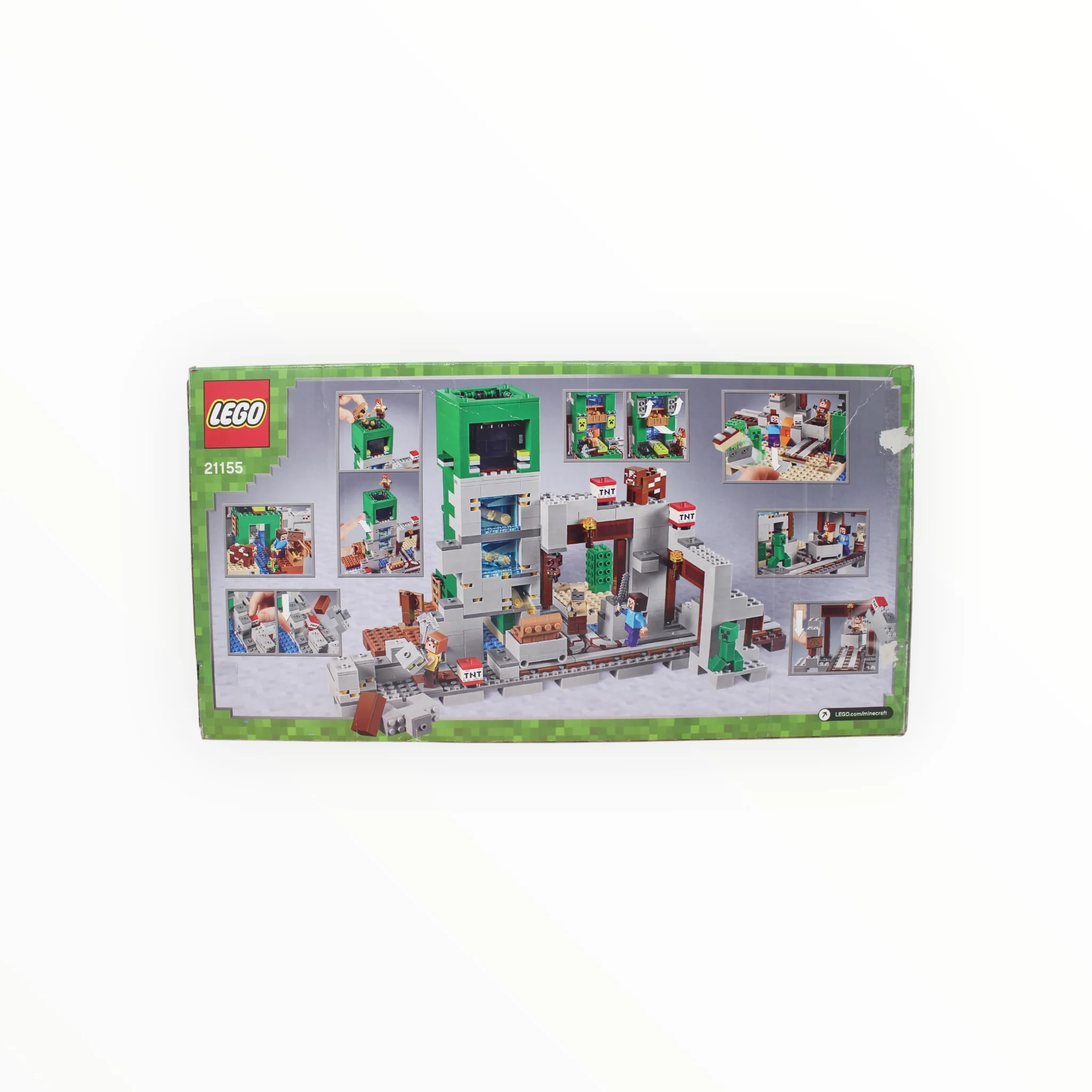 Certified Used Set 21155 Minecraft The Creeper Mine (open box, sealed bags) - Image 2