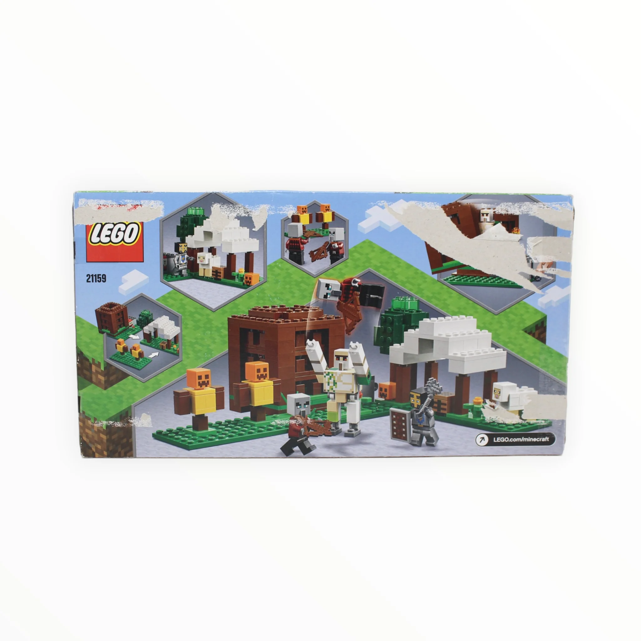 Certified Used Set 21159 Minecraft The Pillager Outpost - Image 2