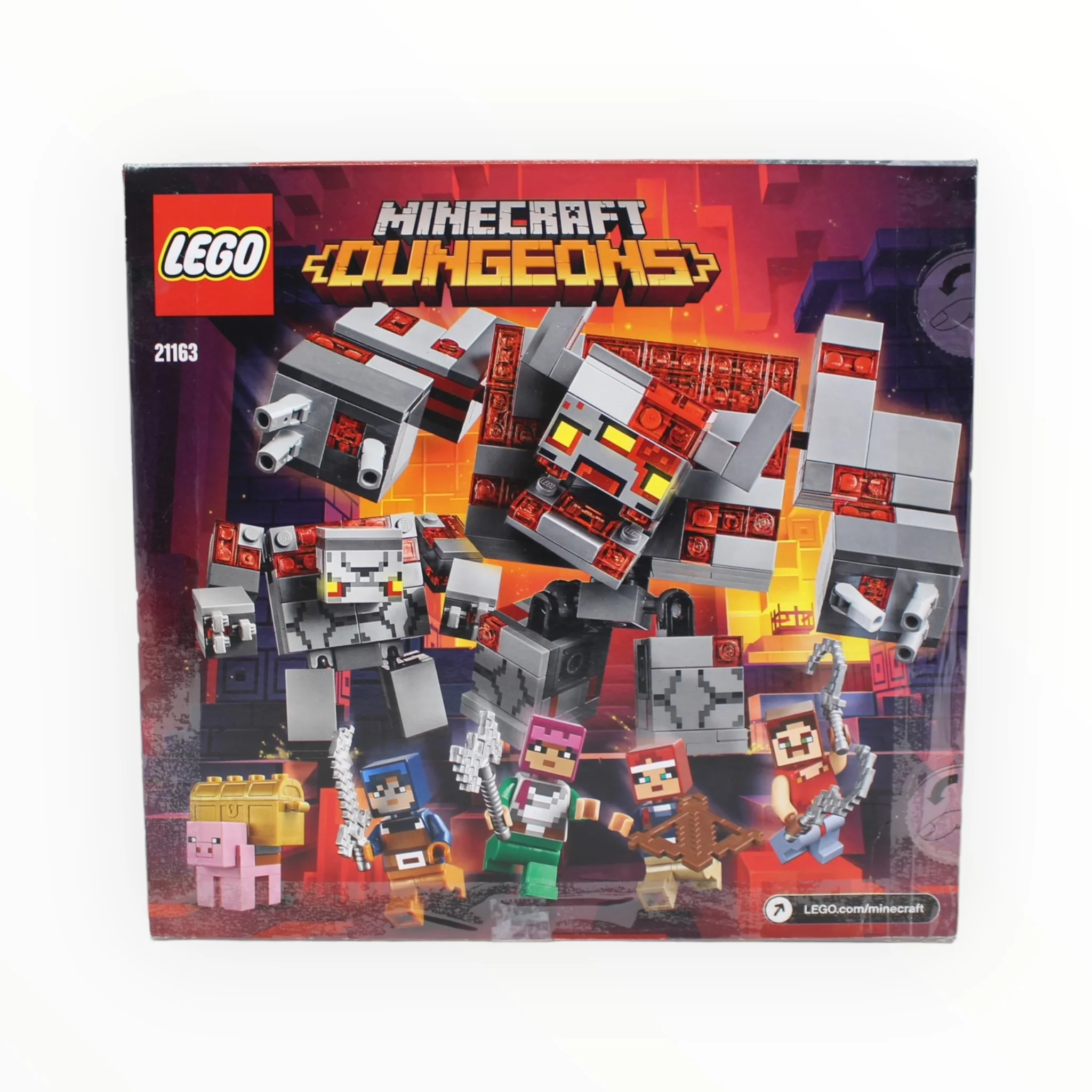 Certified Used Set 21163 Minecraft Dungeons The Redstone Battle - Image 2