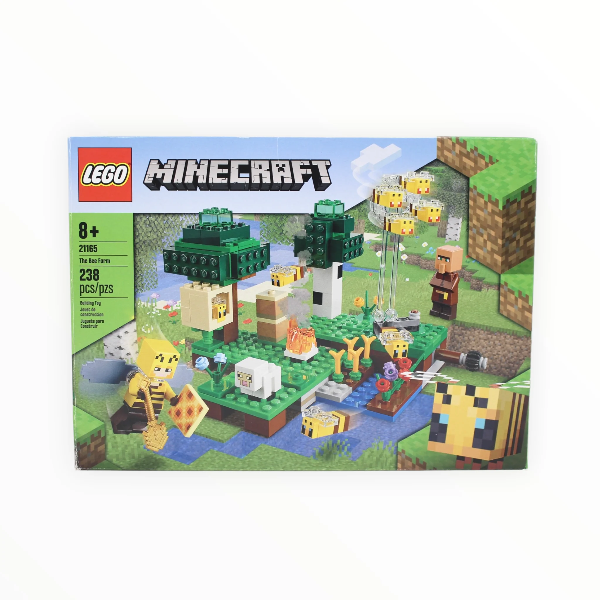Certified Used Set 21165 Minecraft The Bee Farm