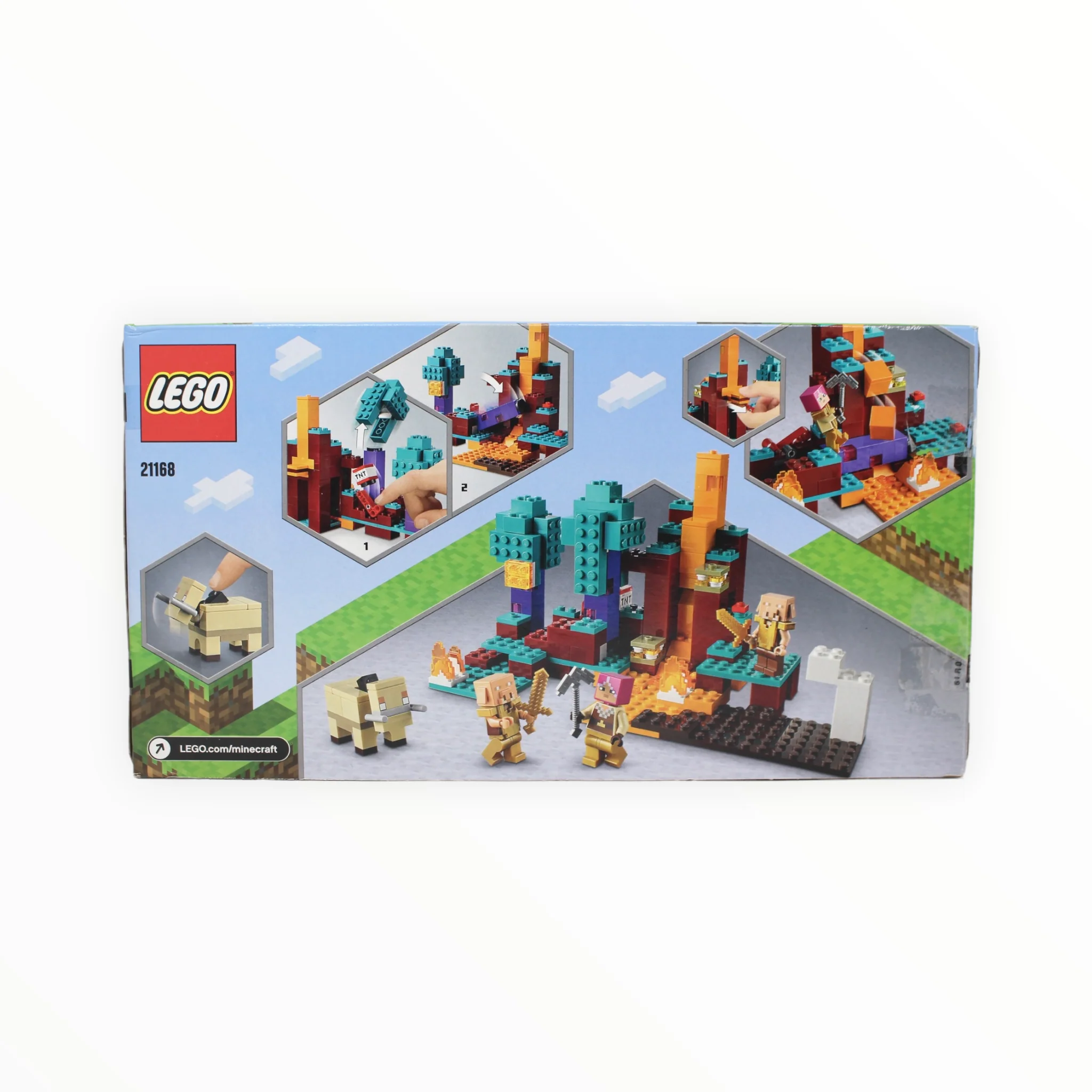 Certified Used Set 21168 Minecraft The Warped Forest - Image 2