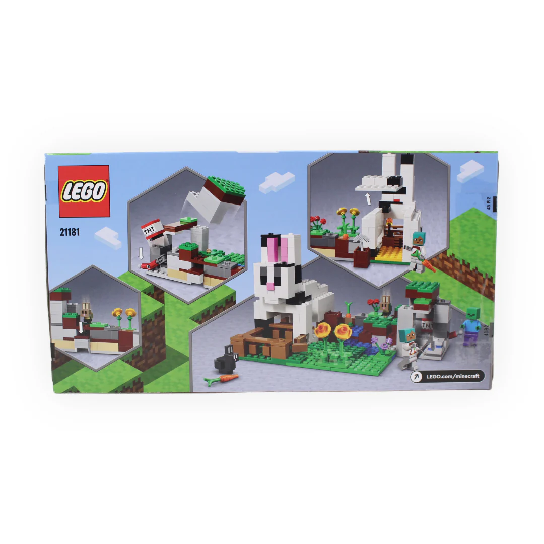 Certified Used Set 21181 Minecraft The Rabbit Ranch - Image 2