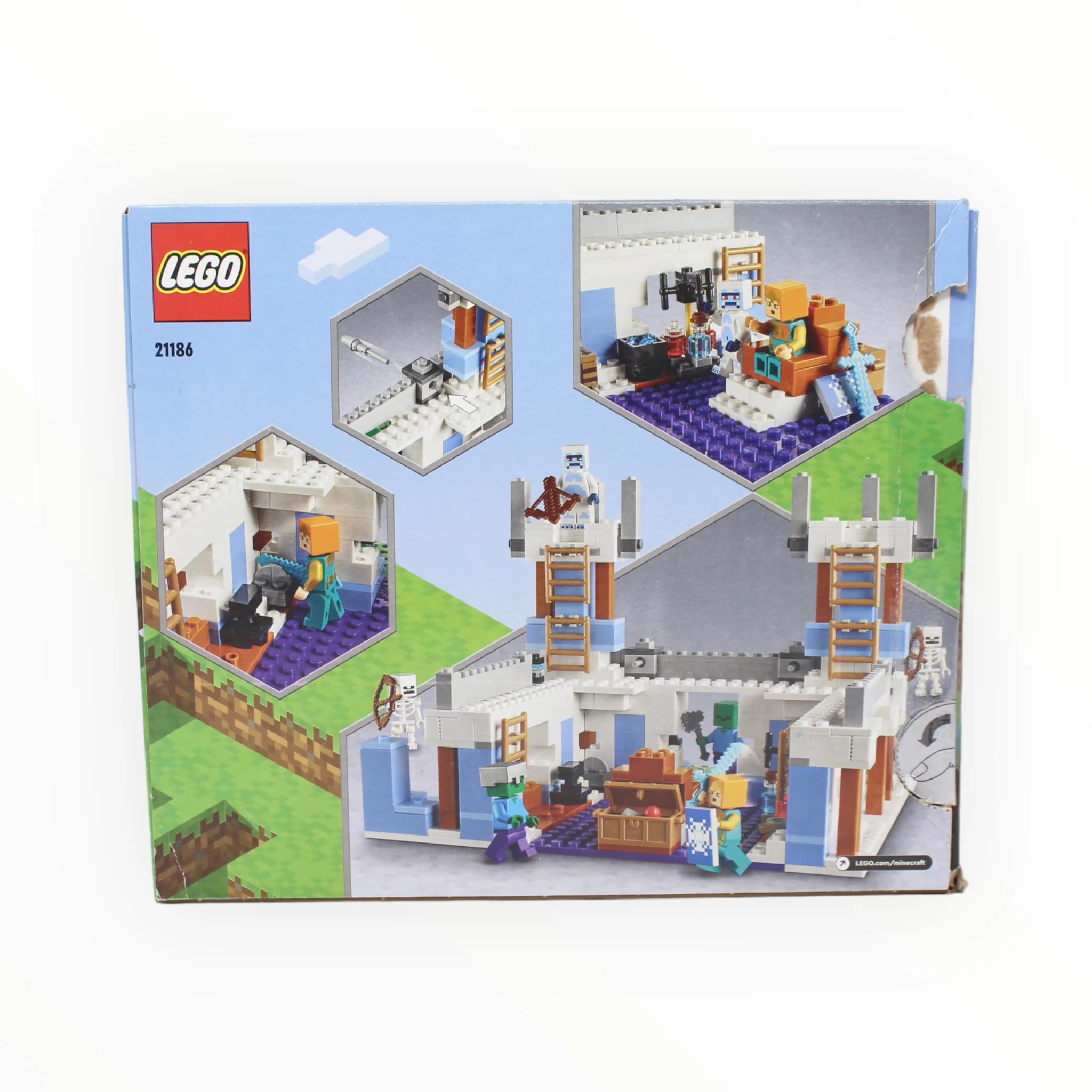 Certified Used Set 21186 Minecraft The Ice Castle - Image 2