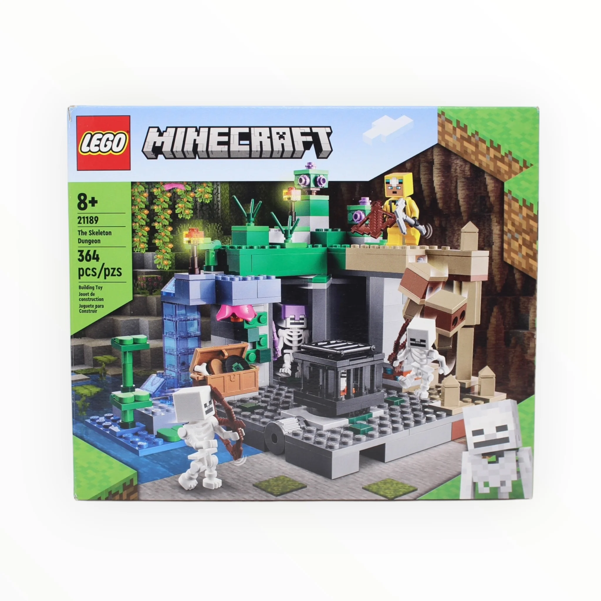 Certified Used Set 21189 Minecraft The Skeleton Dungeon