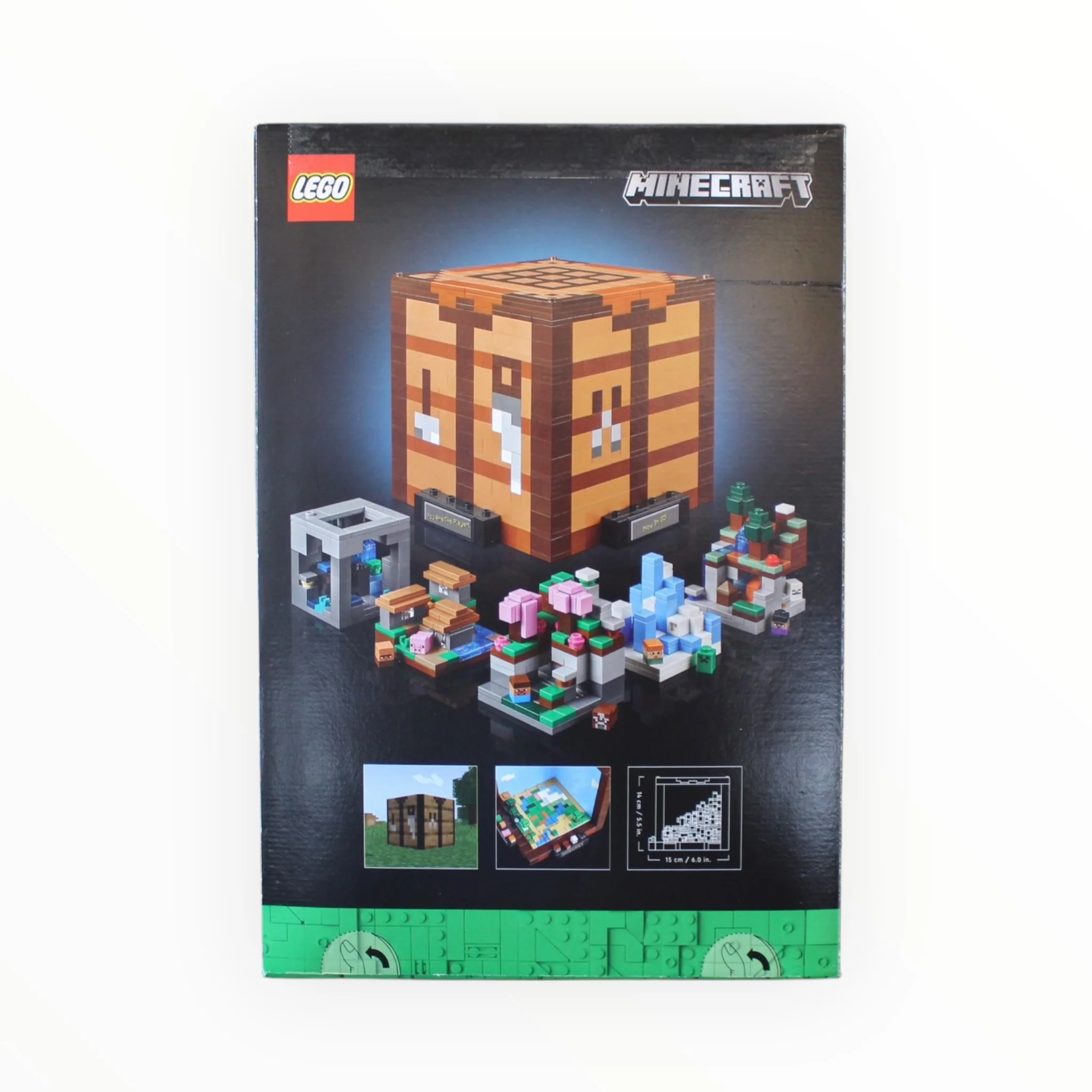 Certified Used Set 21265 Minecraft The Crafting Table - Image 2
