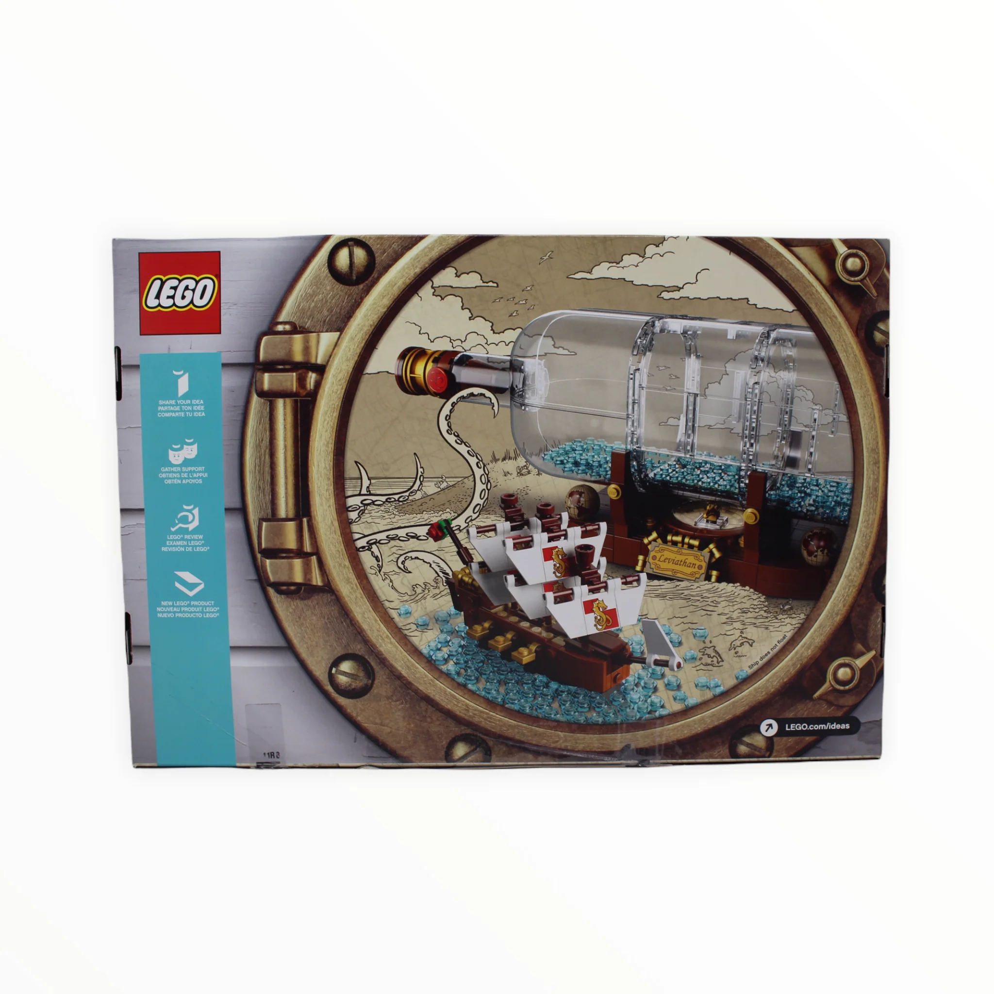 Certified Used Set 21313 LEGO Ideas Ship in a Bottle - Image 2