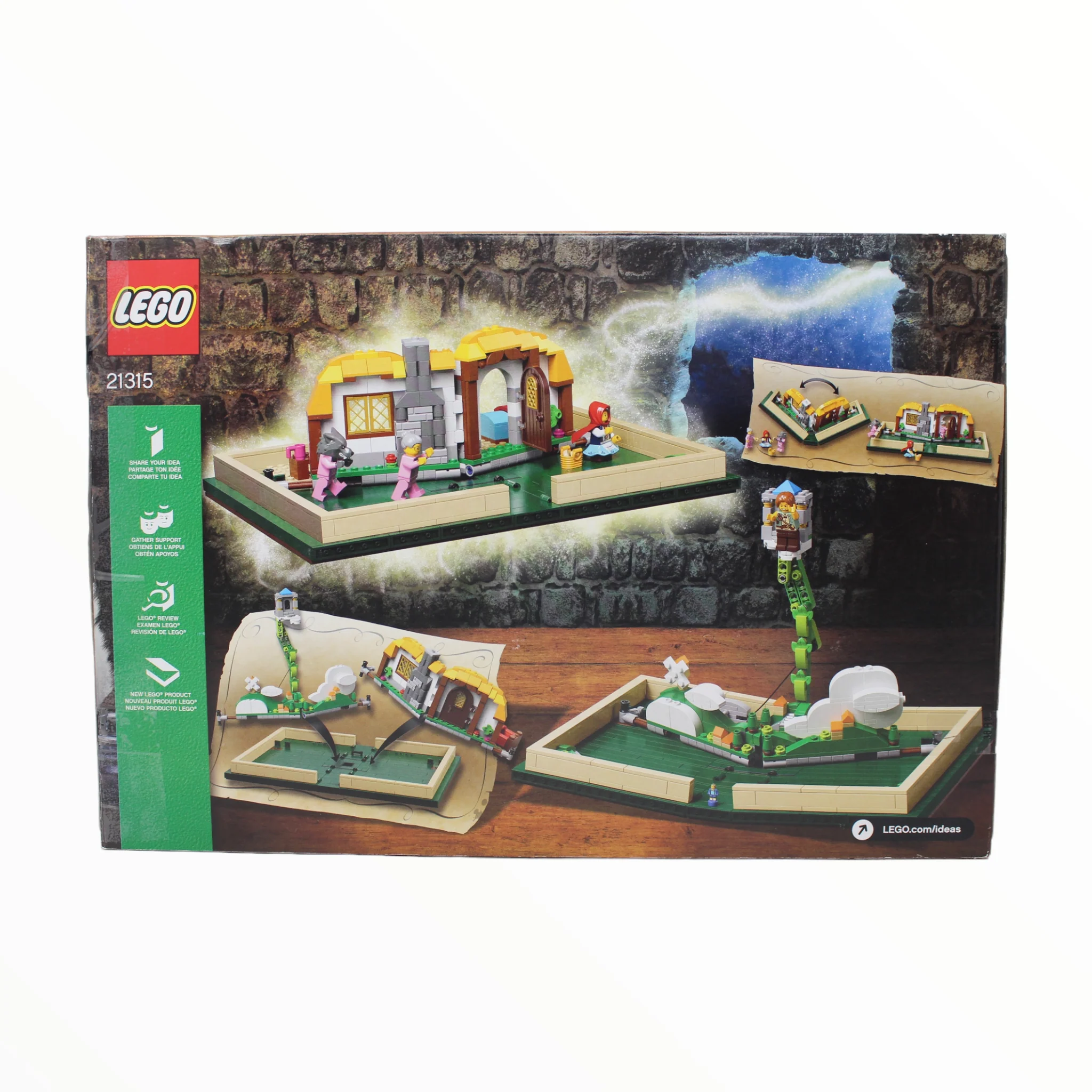 Certified Used Set 21315 LEGO Ideas Brick Tales Pop-Up Book - Image 2